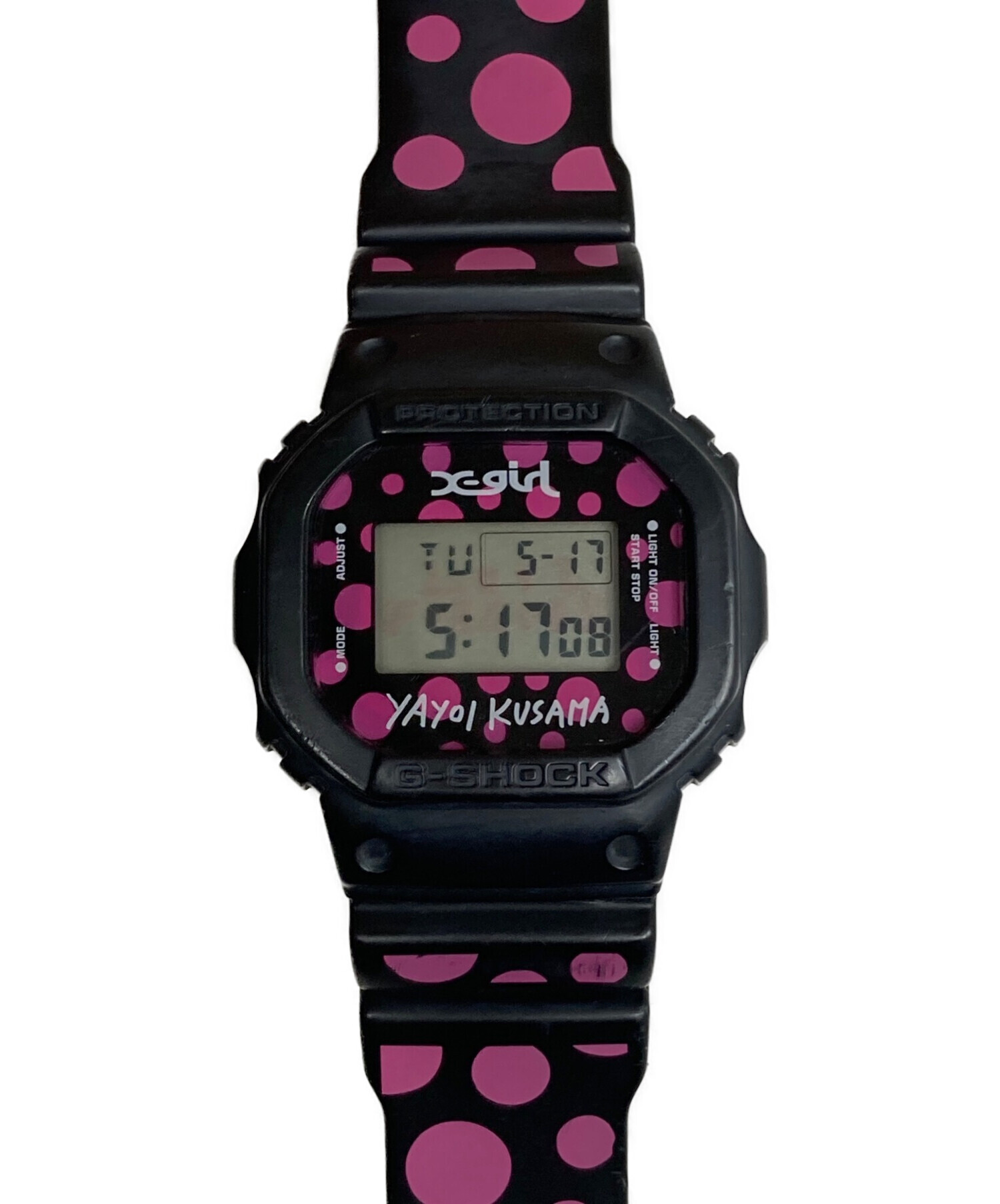 中古・古着通販】CASIO (カシオ) X-GIRL (エックスガール) KUSAMA YAYOI デジタルウォッチ G-SHOCK DW-5600VT｜ブランド・古着通販  トレファク公式【TREFAC FASHION】スマホサイト