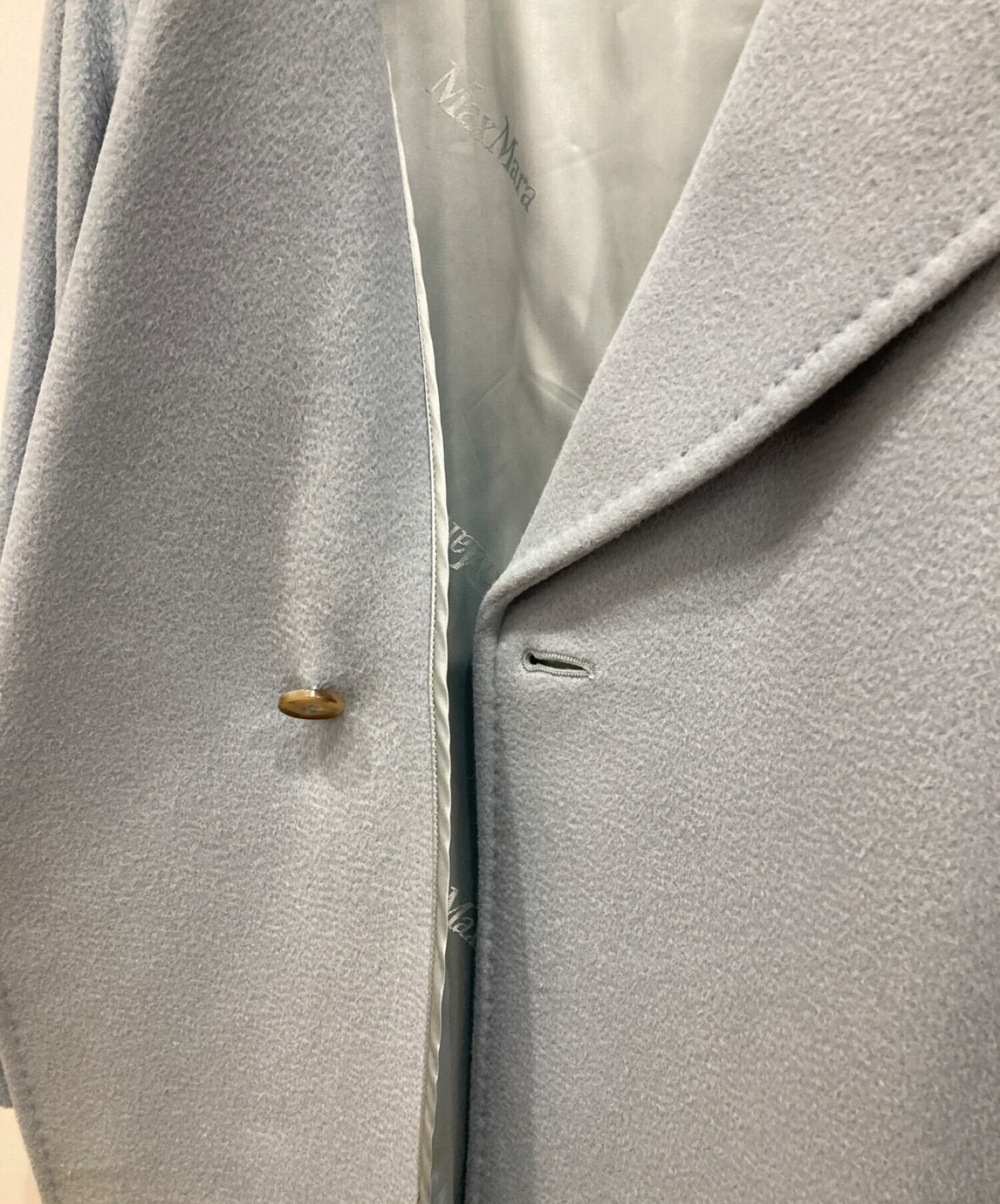 中古・古着通販】MaxMara (マックスマーラ) MANUELA CAMEL BELTED LONG