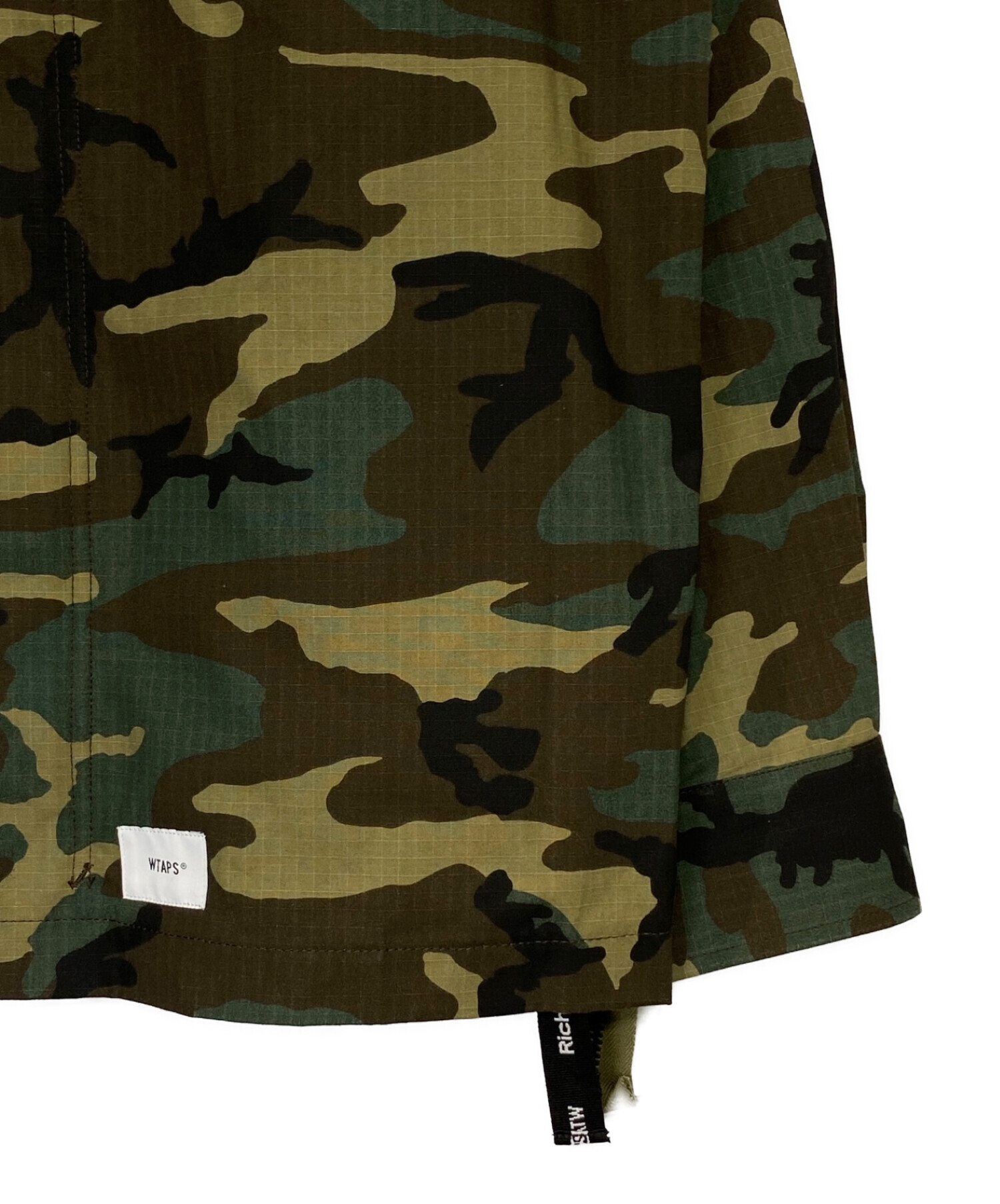 Richardson (リチャードソン) WTAPS (ダブルタップス) BUDS / LS / COTTON. RIPSTOP. CAMO カーキ  サイズ:03