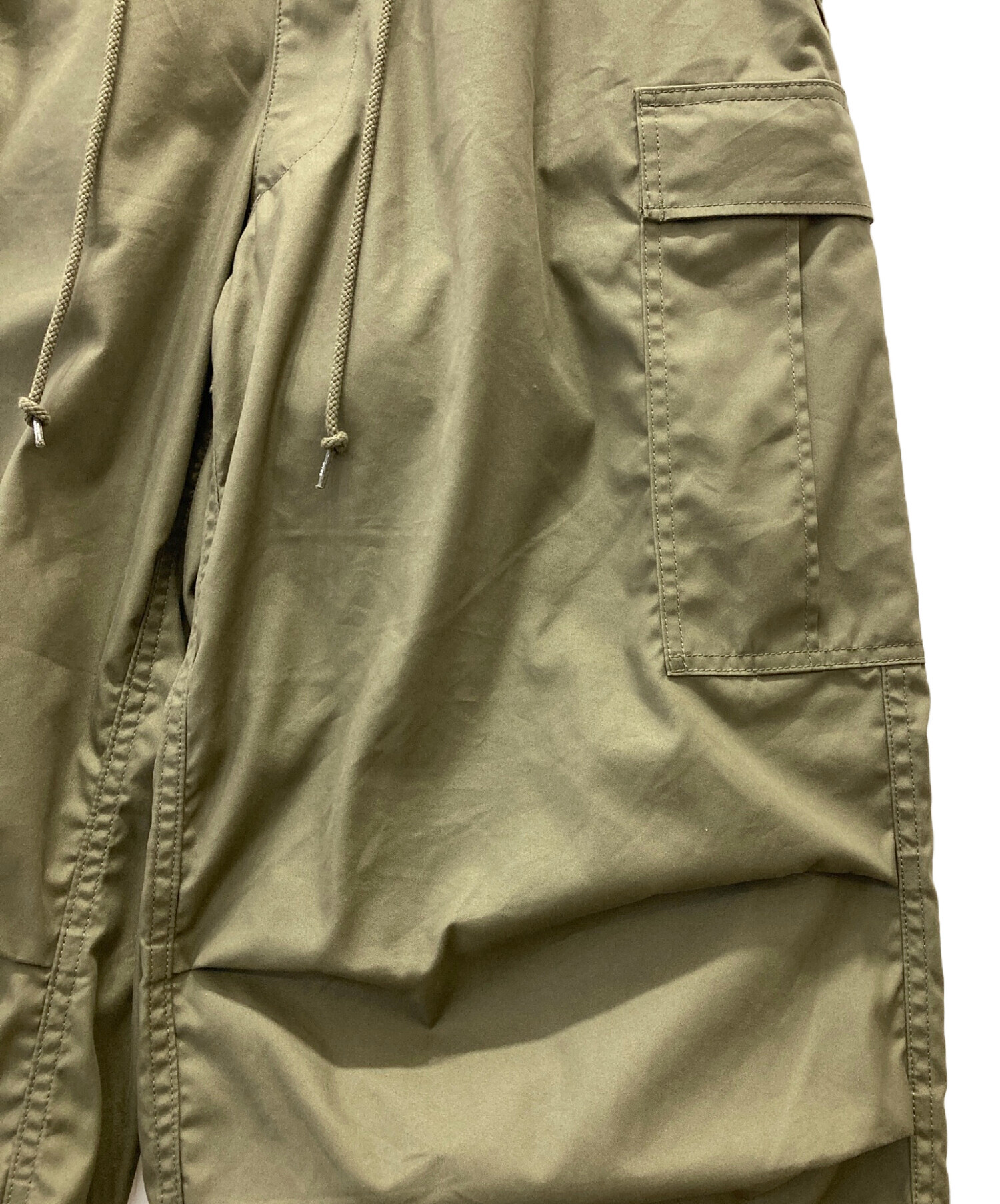 中古・古着通販】HYKE (ハイク) M-51 TYPE SHELL PANTS オリーブ サイズ:L｜ブランド・古着通販  トレファク公式【TREFAC FASHION】スマホサイト