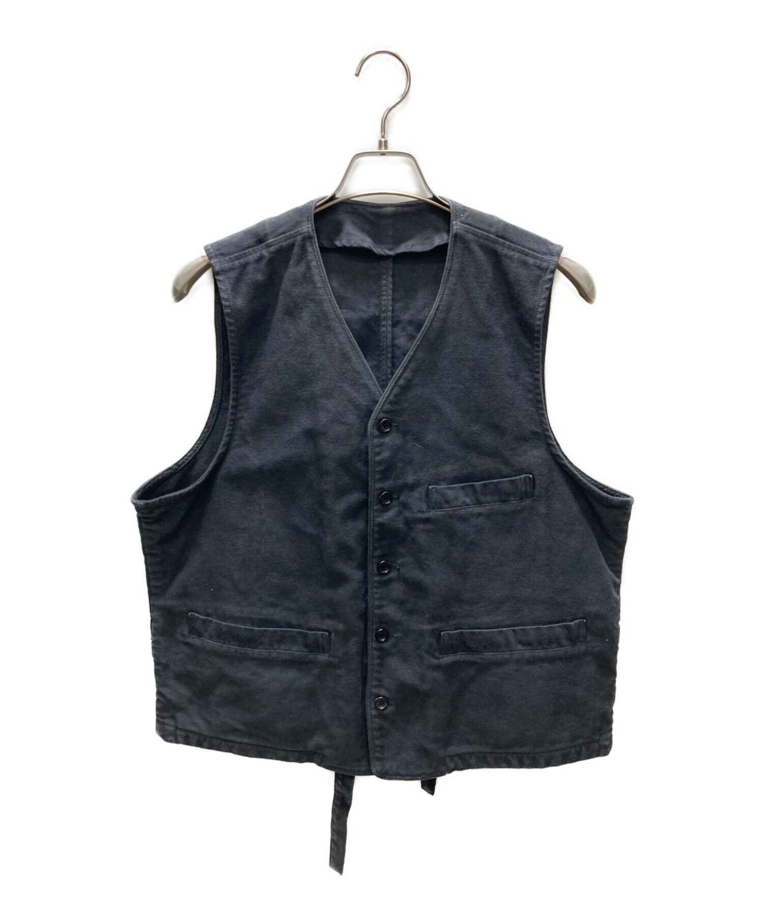 中古・古着通販】Porter Classic (ポータークラシック) MOLESKIN CLASSIC VEST 2019 ブラック サイズ:M｜ブランド・古着通販  トレファク公式【TREFAC FASHION】スマホサイト