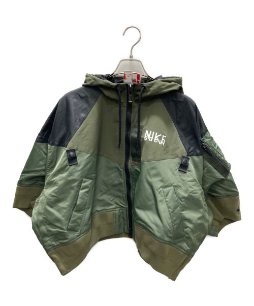 【中古・古着通販】NIKE (ナイキ) sacai (サカイ) Full zip HD jacket オリーブ サイズ:XS｜ブランド・古着通販  トレファク公式【TREFAC FASHION】スマホサイト