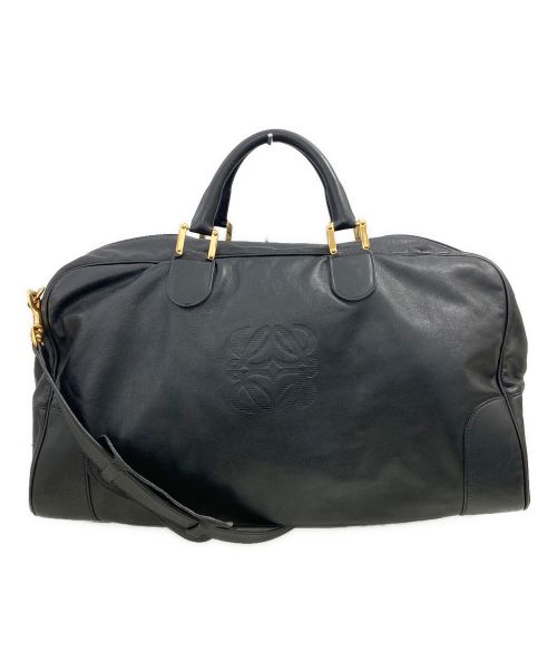 【中古・古着通販】LOEWE (ロエベ) ボストンバッグ ブラック｜ブランド・古着通販 トレファク公式【TREFAC FASHION】スマホサイト