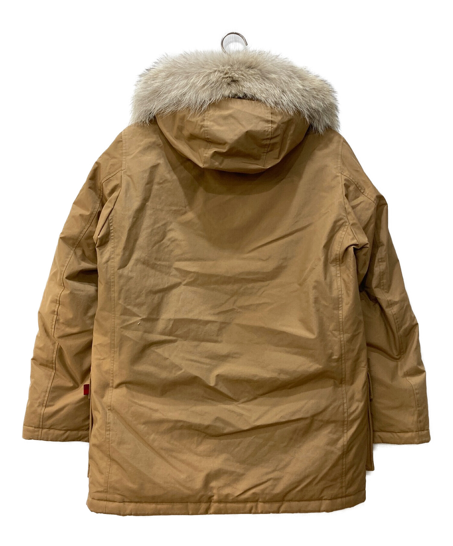 中古・古着通販】WOOLRICH (ウールリッチ) NEW ARCTIC PARKA WOOU0297 ベージュ サイズ:М｜ブランド・古着通販  トレファク公式【TREFAC FASHION】スマホサイト