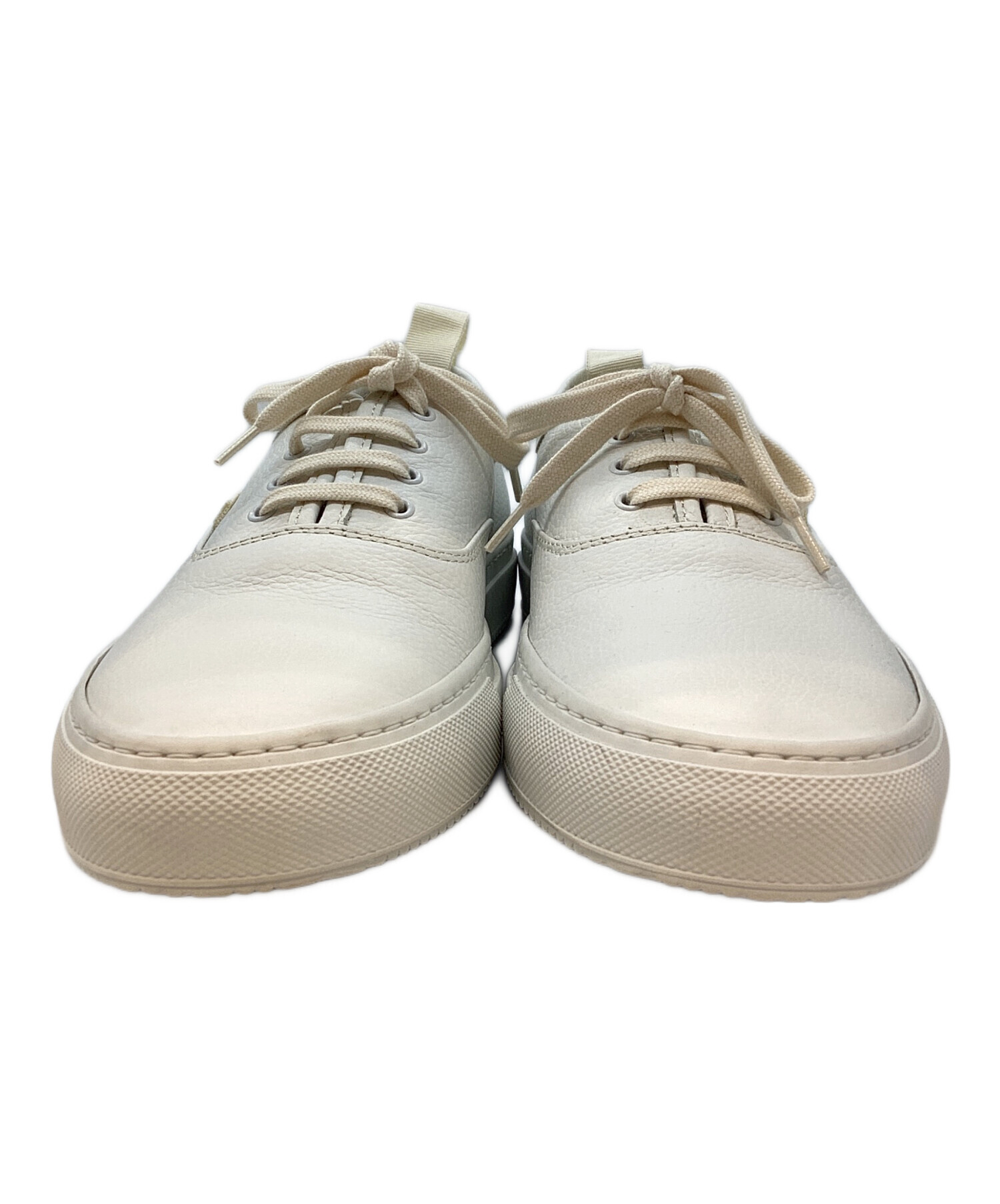 中古・古着通販】COMMON PROJECTS (コモンプロジェクツ) レザースニーカー ホワイト サイズ:40｜ブランド・古着通販  トレファク公式【TREFAC FASHION】スマホサイト