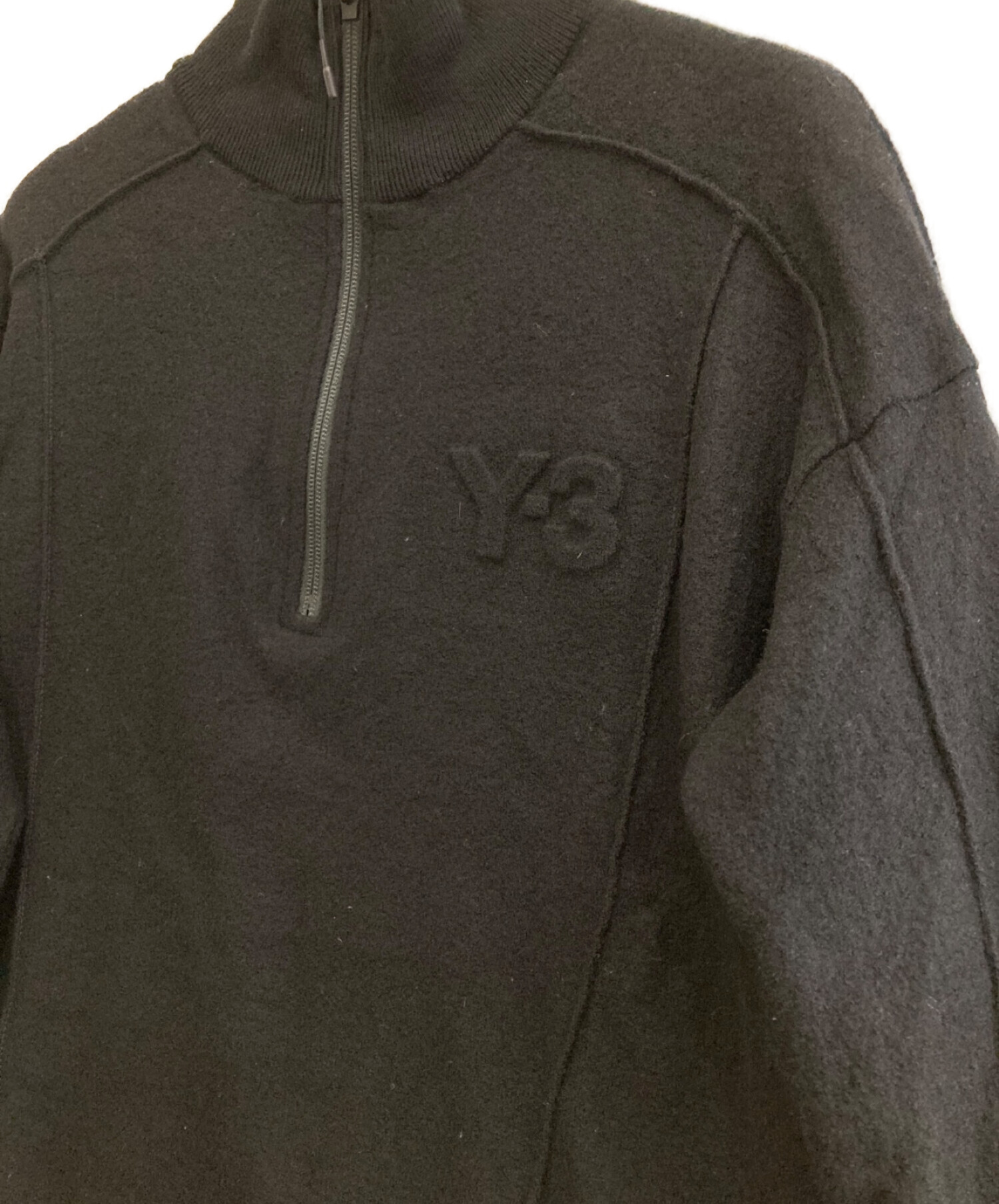 中古・古着通販】Y-3 (ワイスリー) M CLASSIC MERINO BLEND HALF-ZIP