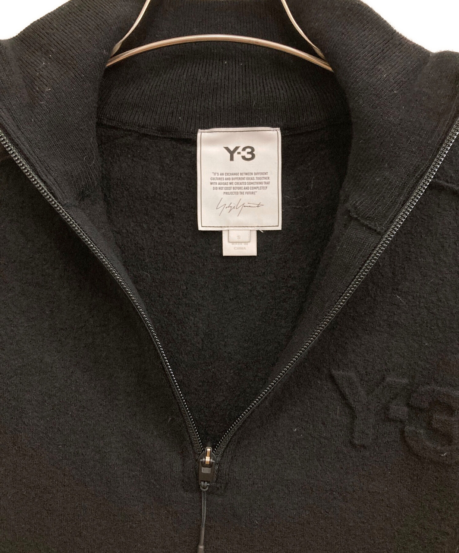 中古・古着通販】Y-3 (ワイスリー) M CLASSIC MERINO BLEND HALF-ZIP