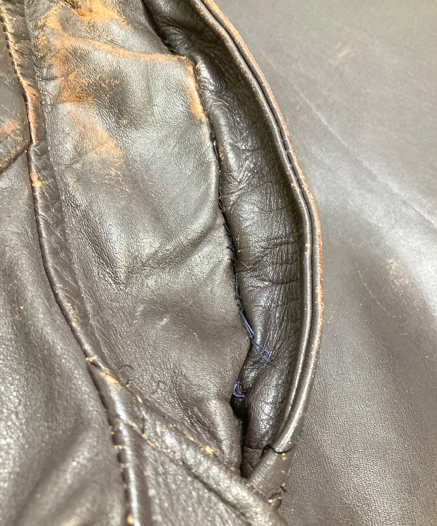 中古・古着通販】THIS GENUINE LEATHER GARMENT (ジェニュインレザーガーメント) 70sシングルライダースジャケット  ブラウン サイズ:M｜ブランド・古着通販 トレファク公式【TREFAC FASHION】スマホサイト