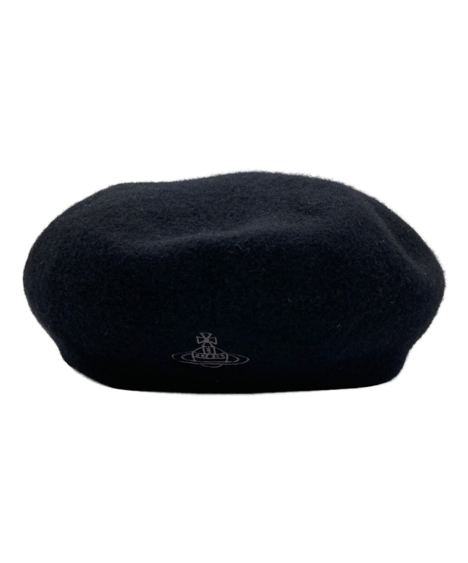Vivienne Westwood (ヴィヴィアンウエストウッド) ベレー帽 ブラック サイズ:S~M