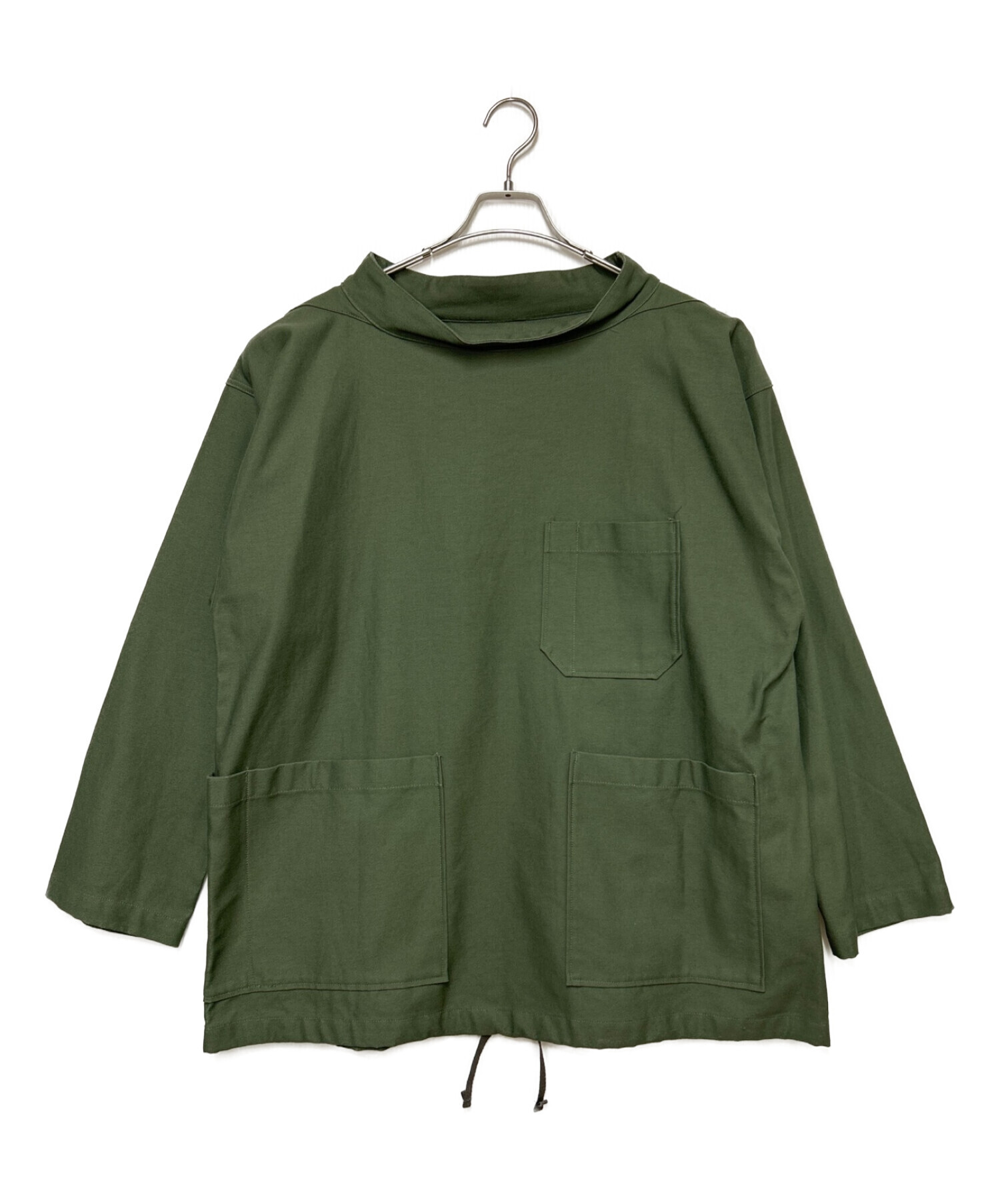 Engineered Garments WORKADAY (エンジニアドガーメンツ ワーカーデイ) スモック カーキ サイズ:SIZE S