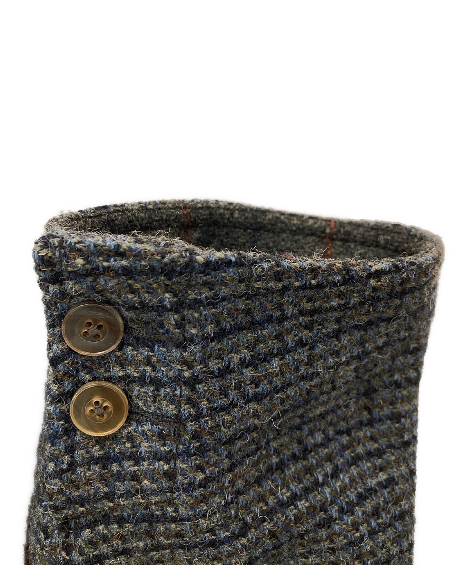 BEAUTY&YOUTH UNITED ARROWS (ビューティーアンドユースユナイテッドアローズ) Harris Tweed (ハリスツイード)  パッチワークツイードジャケット グレー サイズ:L