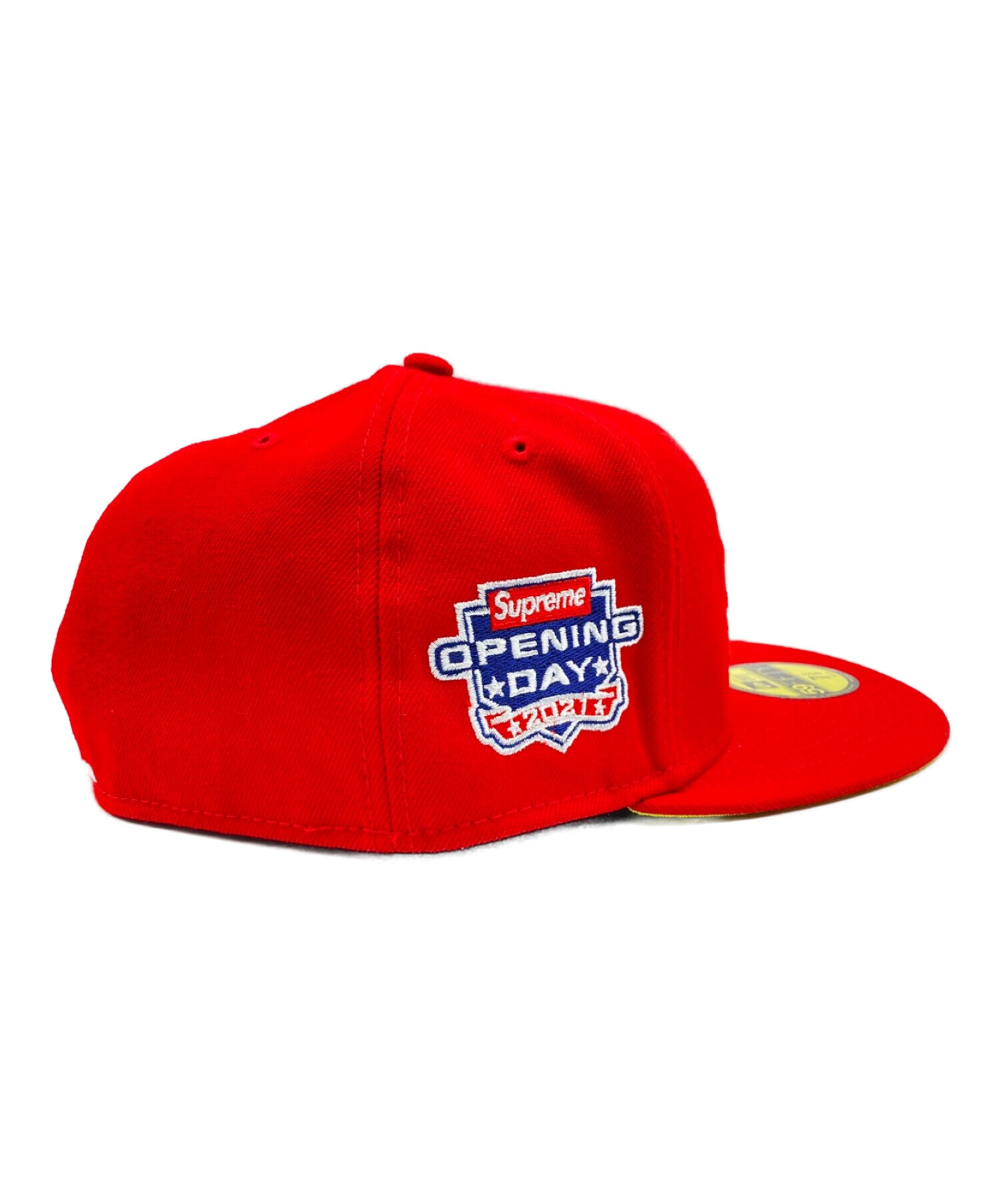 SUPREME (シュプリーム) New Era (ニューエラ) No Comp Box Logo レッド サイズ:7 5/8