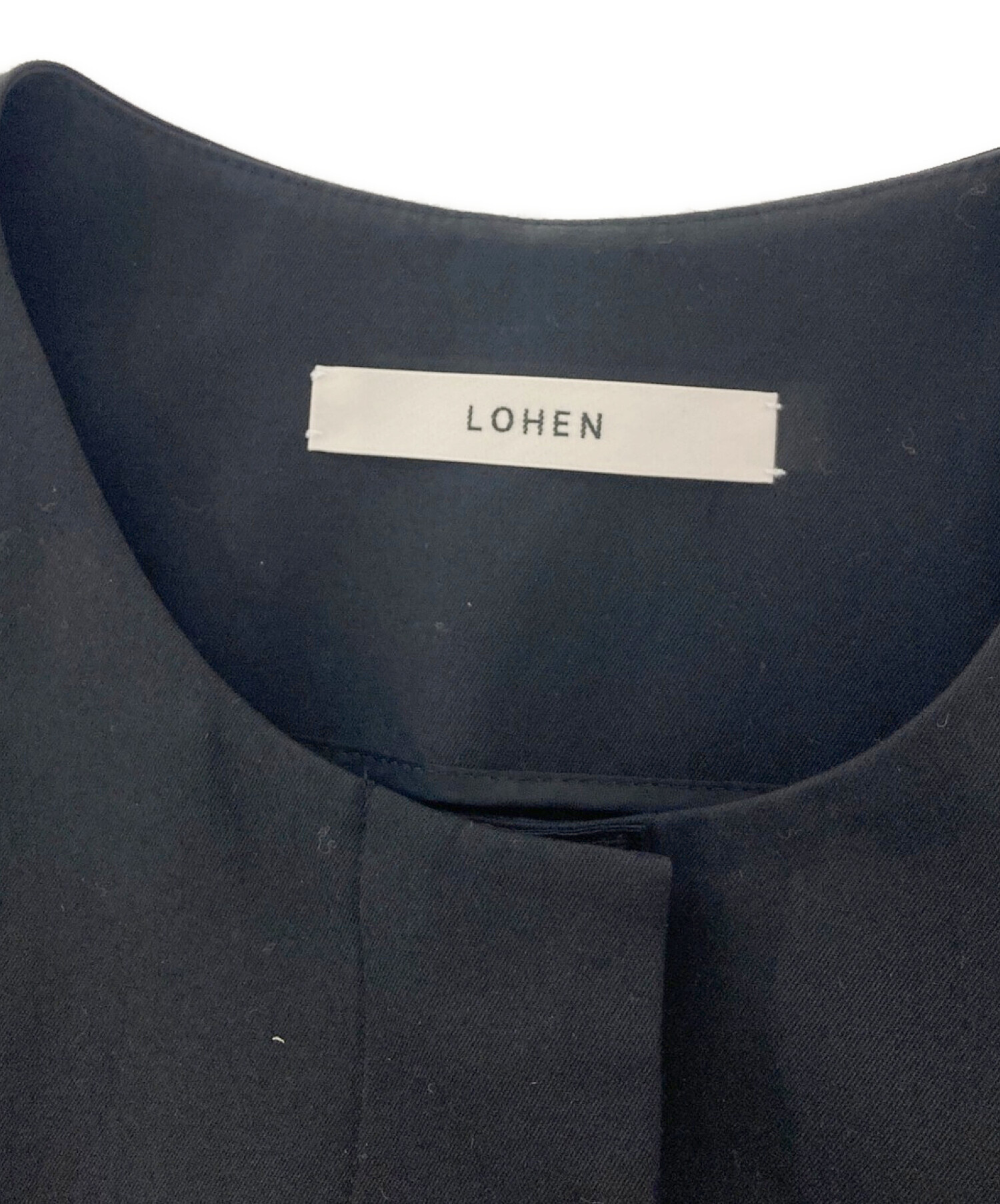 LOHEN ローヘン　ノーカラーテントシルエットコート　新品未使用ジャケット/アウター
