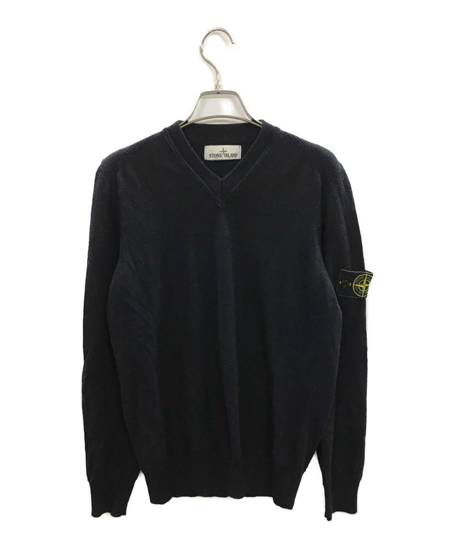 中古・古着通販】STONE ISLAND (ストーンアイランド) Vネックニット