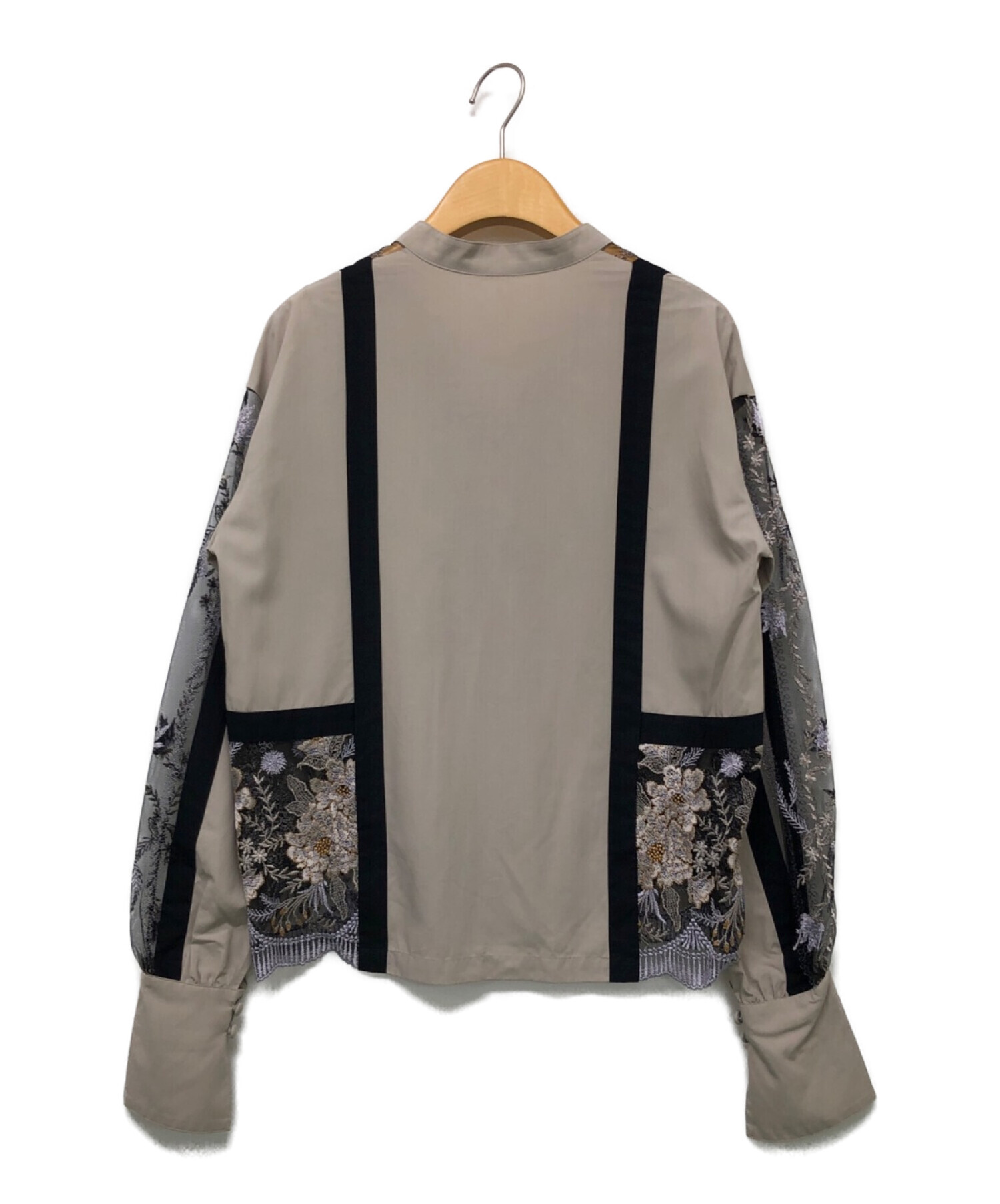 MURRAL FLAMED FLOWER BLOUSE ミューラル ブラウス - www.stedile.com.br