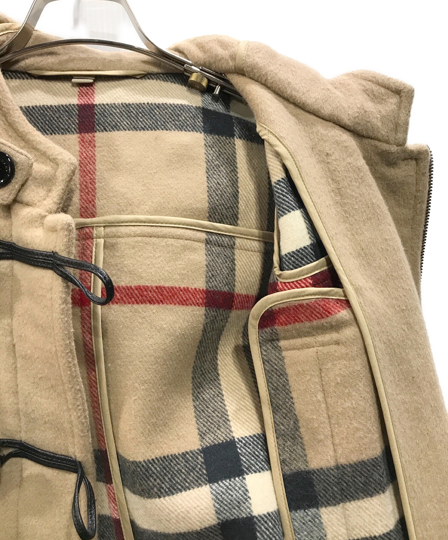 BURBERRY BRIT (バーバリーブリット) ダッフルコート ベージュ サイズ:UK4