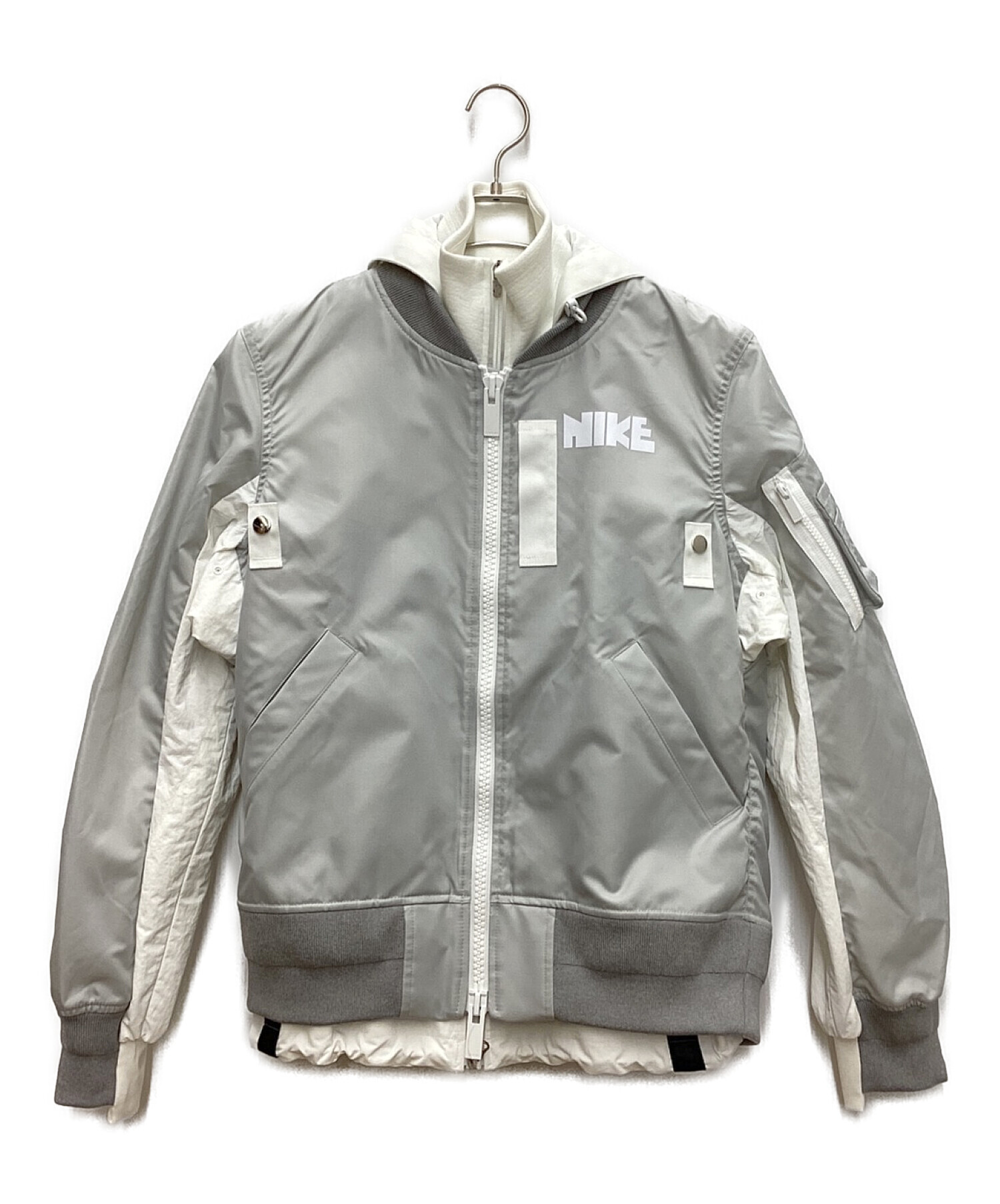 中古・古着通販】NIKE (ナイキ) sacai (サカイ) レイヤードボンバー