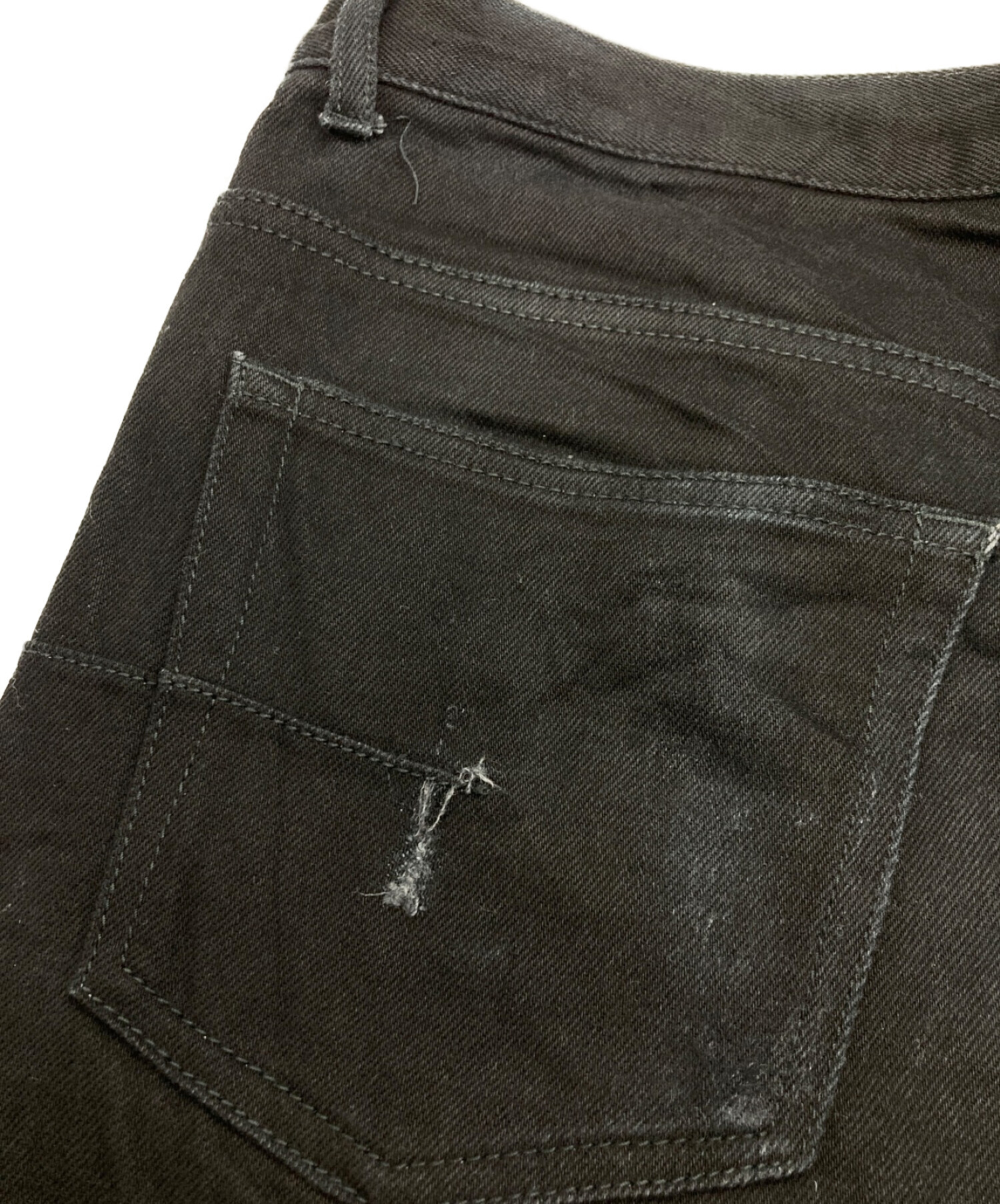 中古・古着通販】DIOR HOMME (ディオール オム) アトリエロゴデニムパンツ ブラック サイズ:86cm (W34)｜ブランド・古着通販  トレファク公式【TREFAC FASHION】スマホサイト