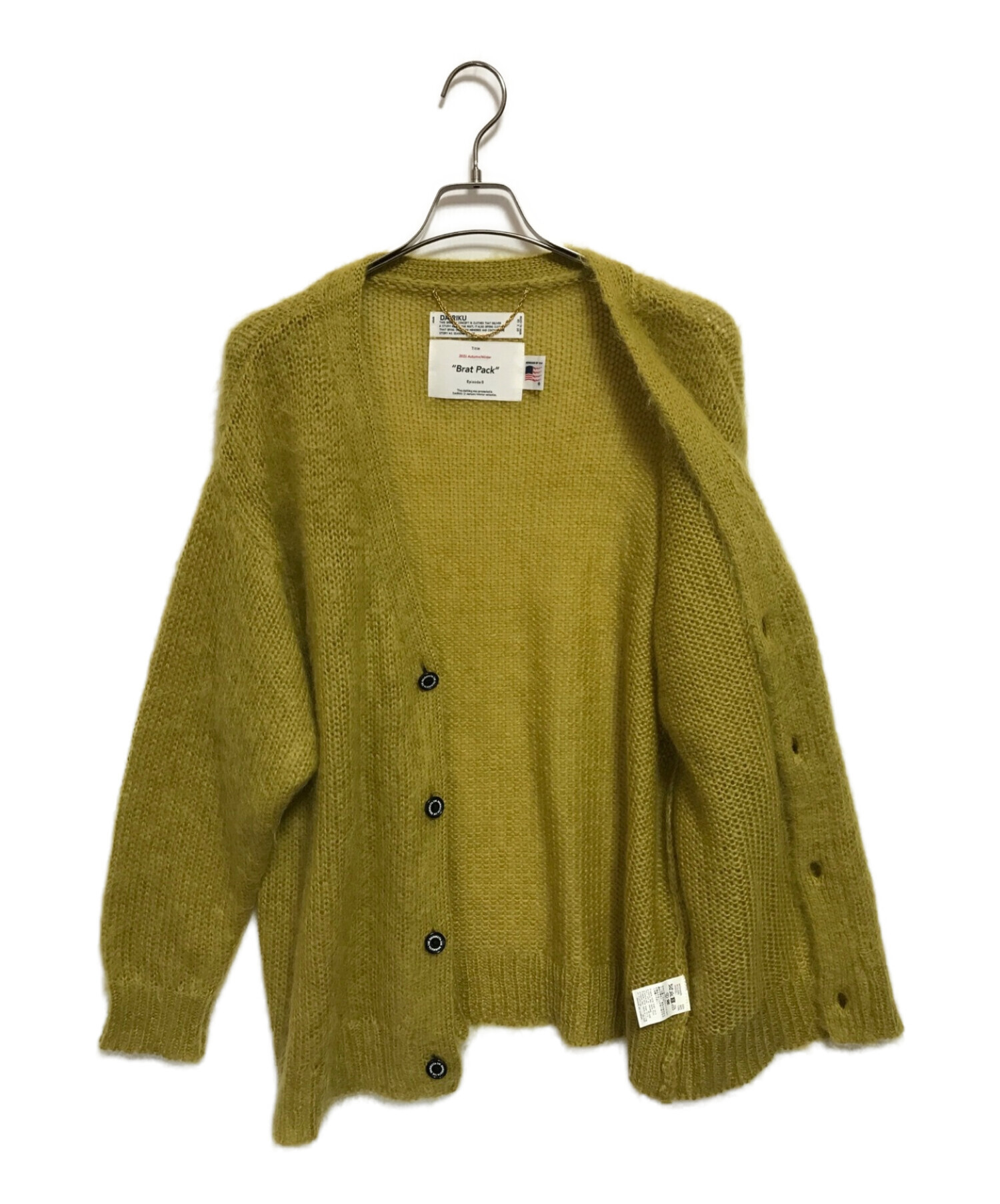 DAIRIKU ダイリク21aw Mohair Knit Cardigan - www.stedile.com.br