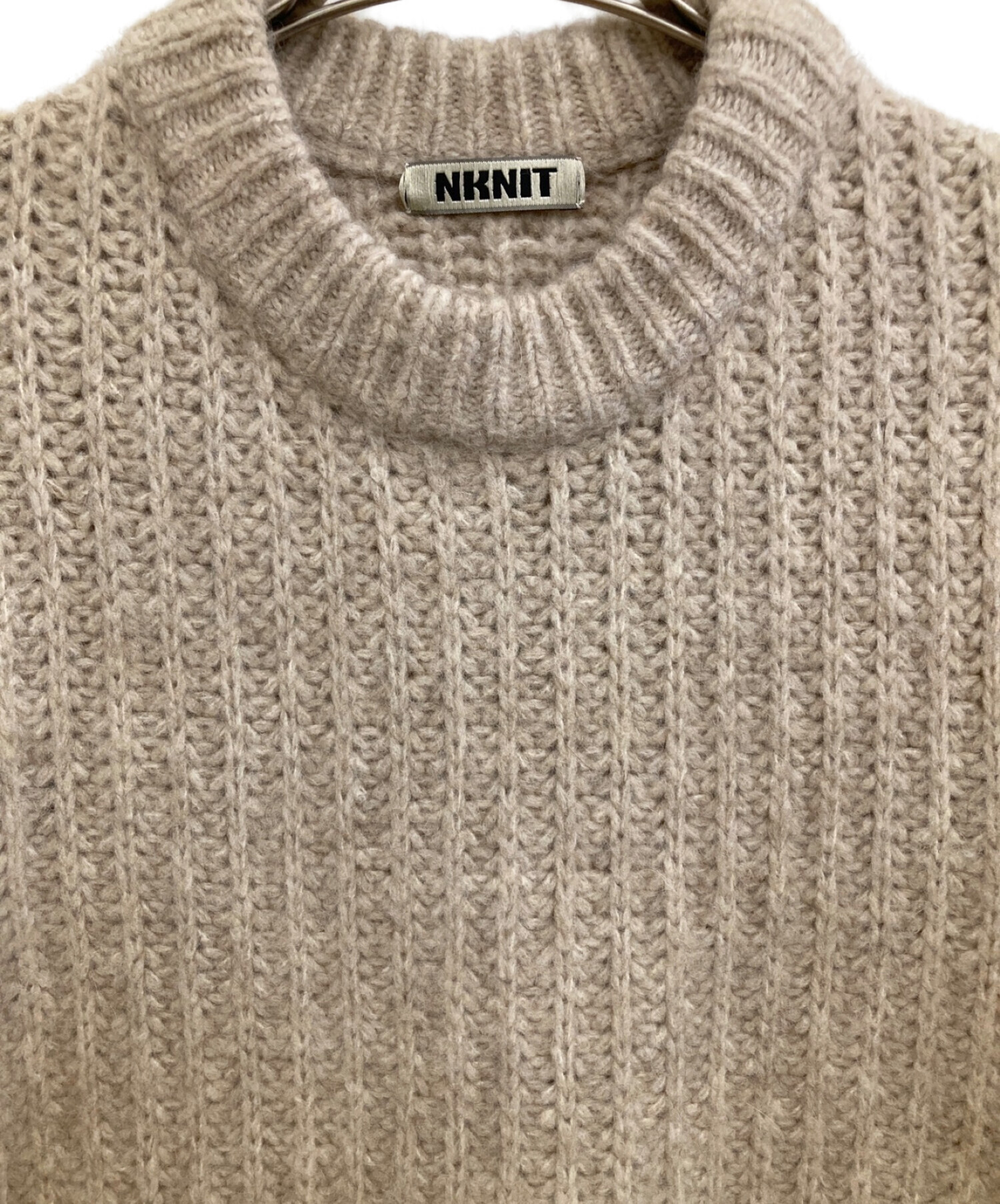 NKNIT (ンニット) YAKU big knit ベージュ サイズ:表記無し