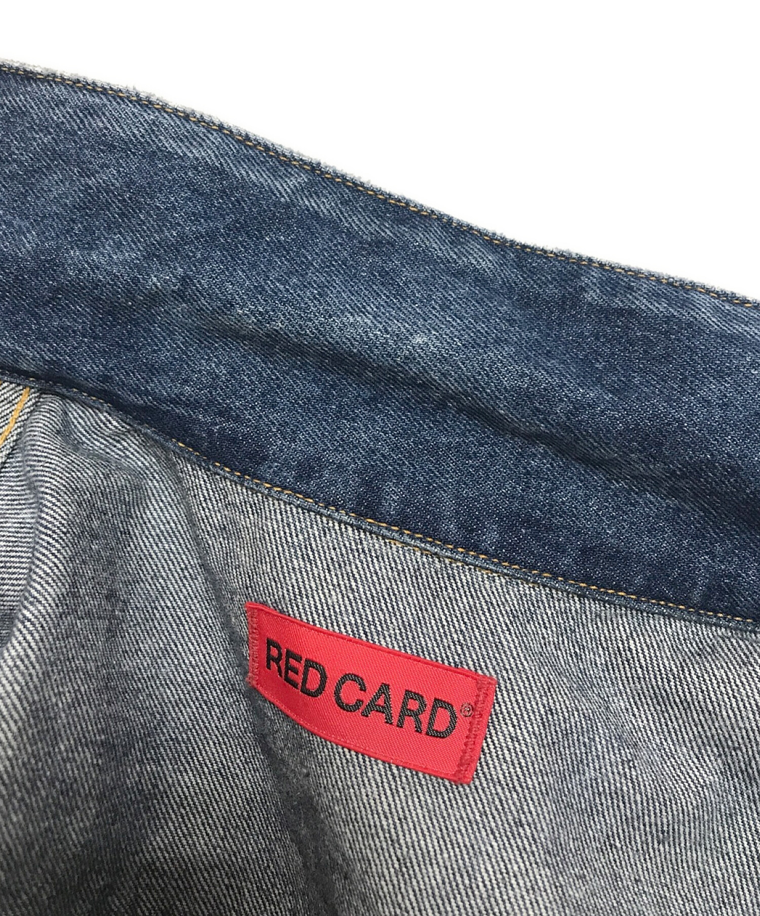 RED CARD (レッドカード) デニムジャケット インディゴ サイズ:SIZE 1