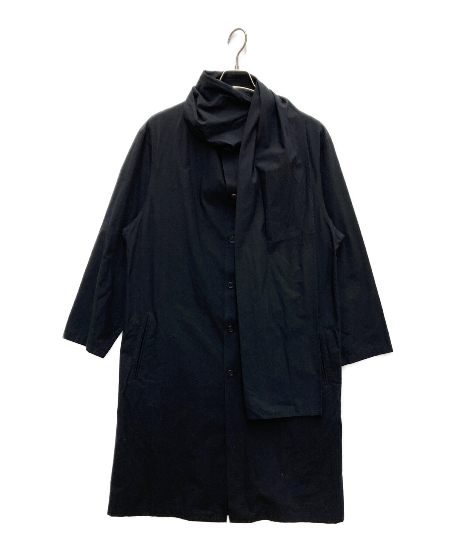 安いファッション ヨウジヤマモト コート 裾変形ブラック サイズ4 ...