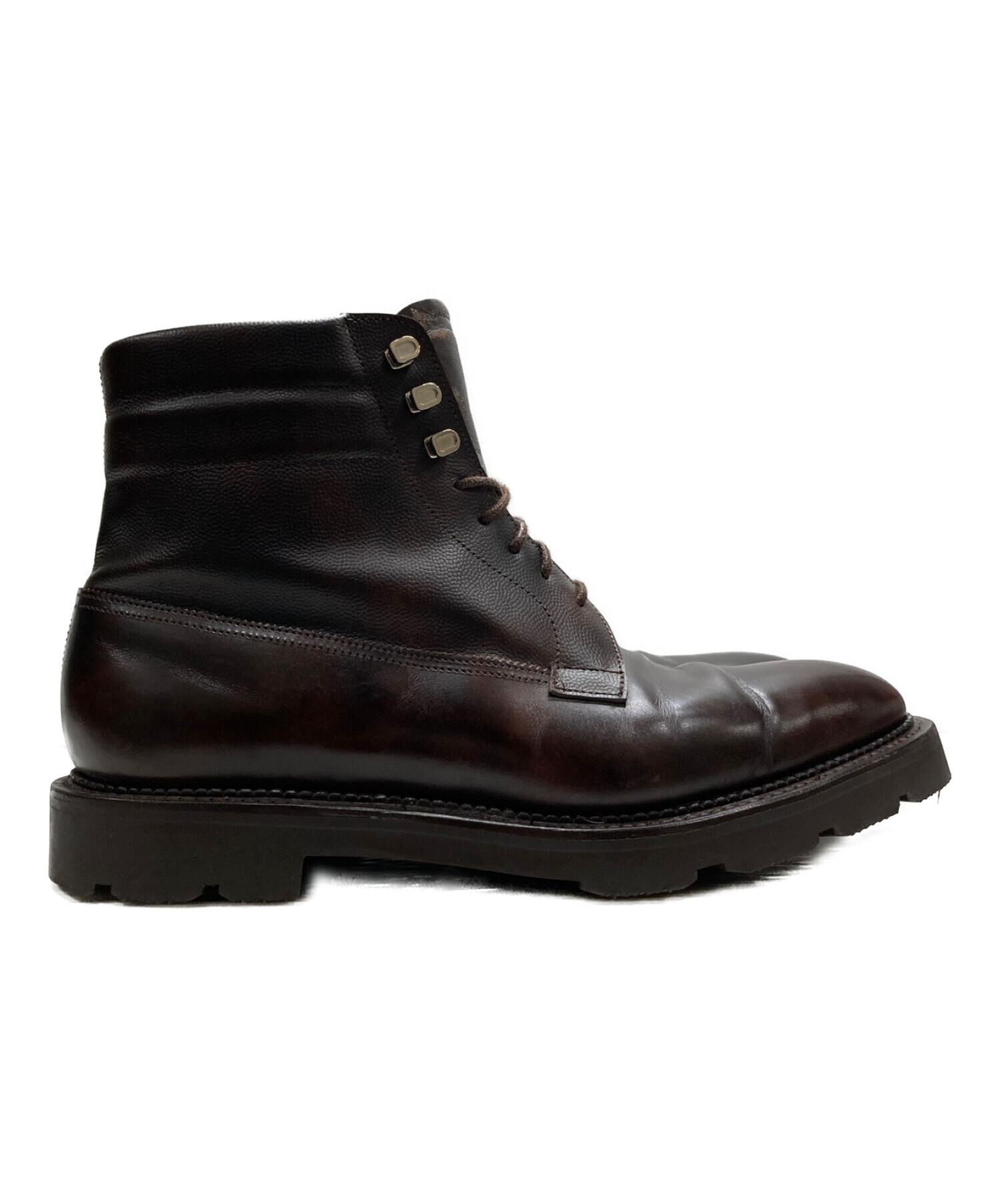 中古・古着通販】JOHN LOBB (ジョンロブ) ダービーブーツ ダーク ...