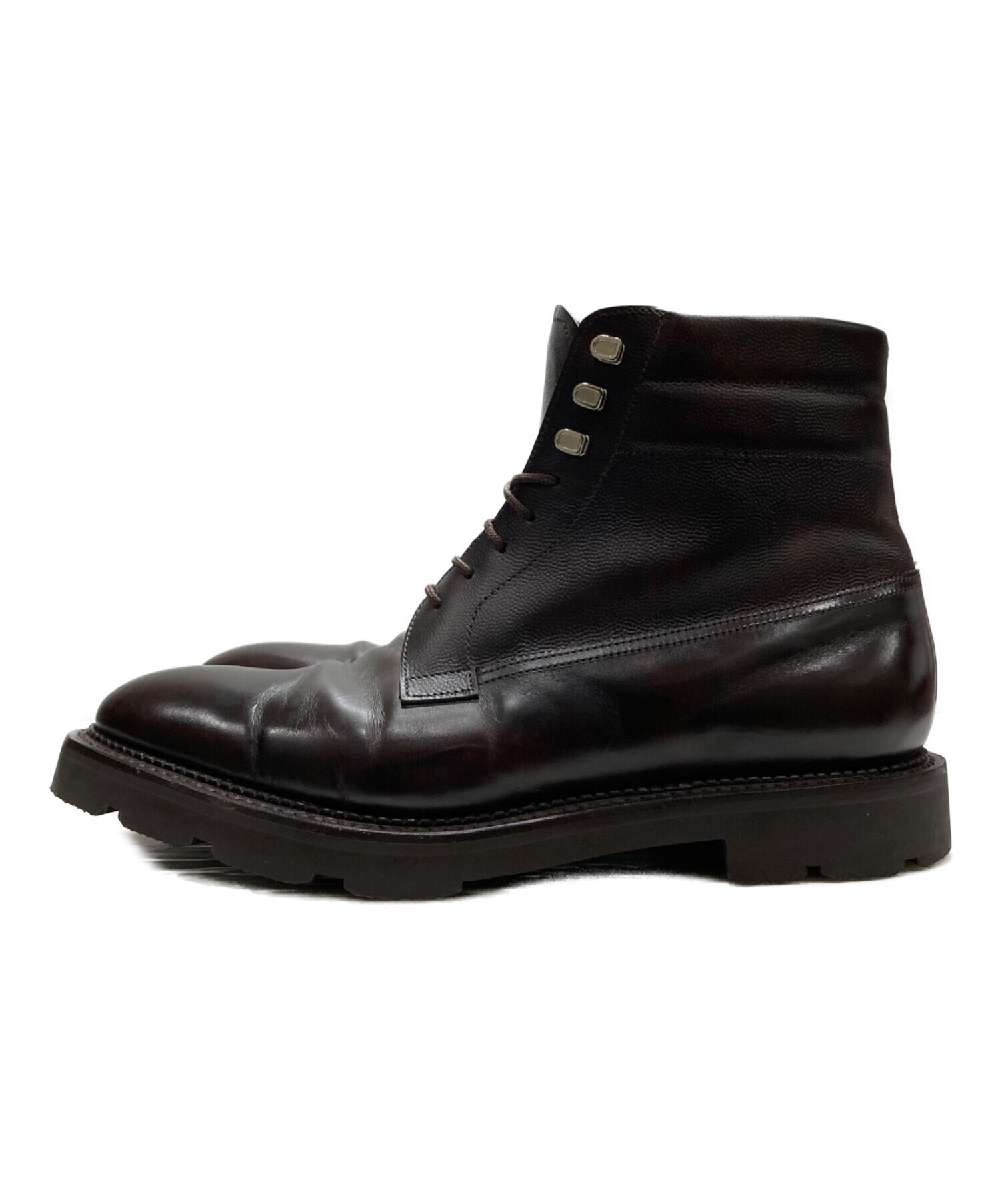 中古・古着通販】JOHN LOBB (ジョンロブ) ダービーブーツ ダーク 