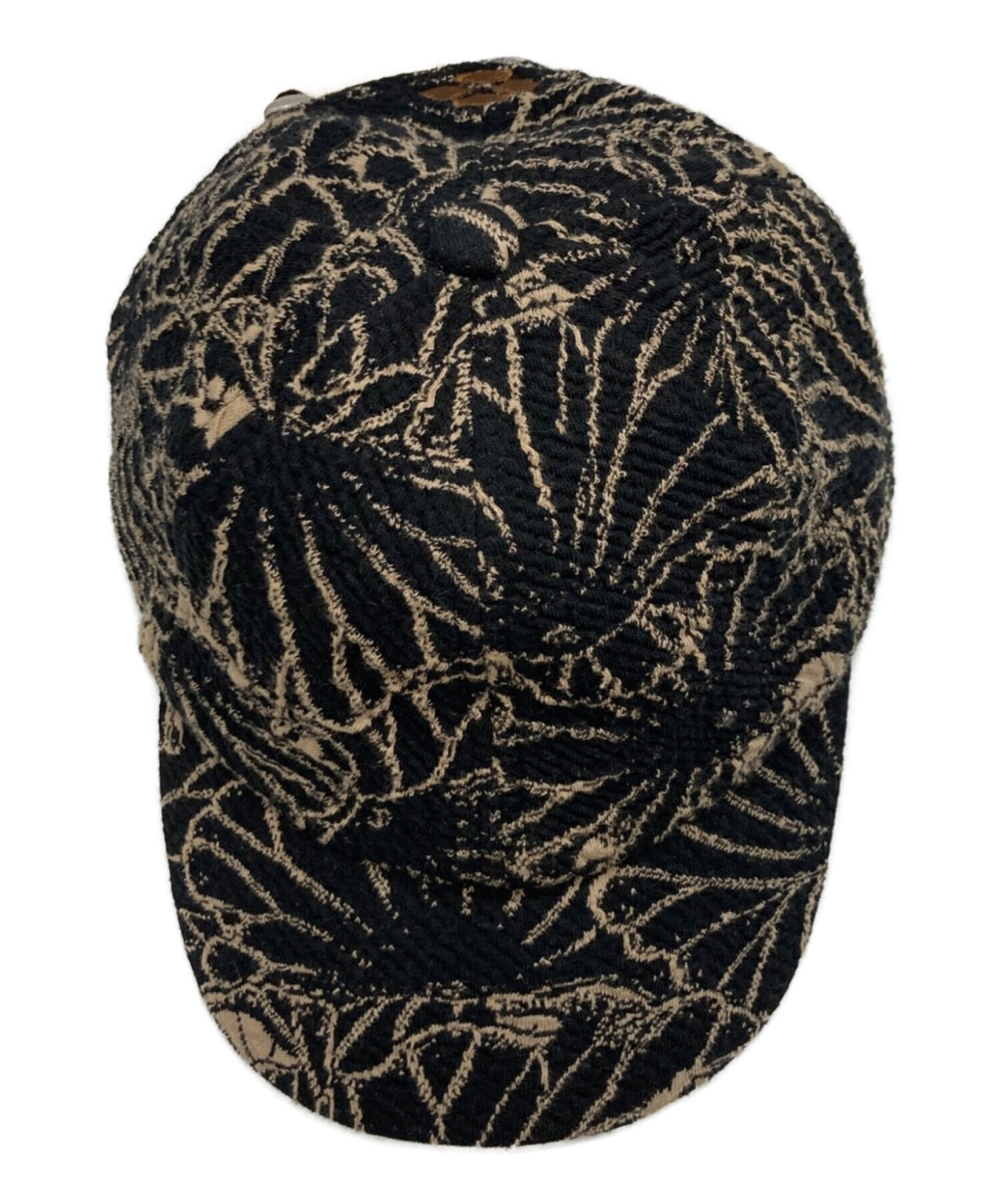 Gakkin (ガッキン) JACQUARD LOTUS LEAVES CAP