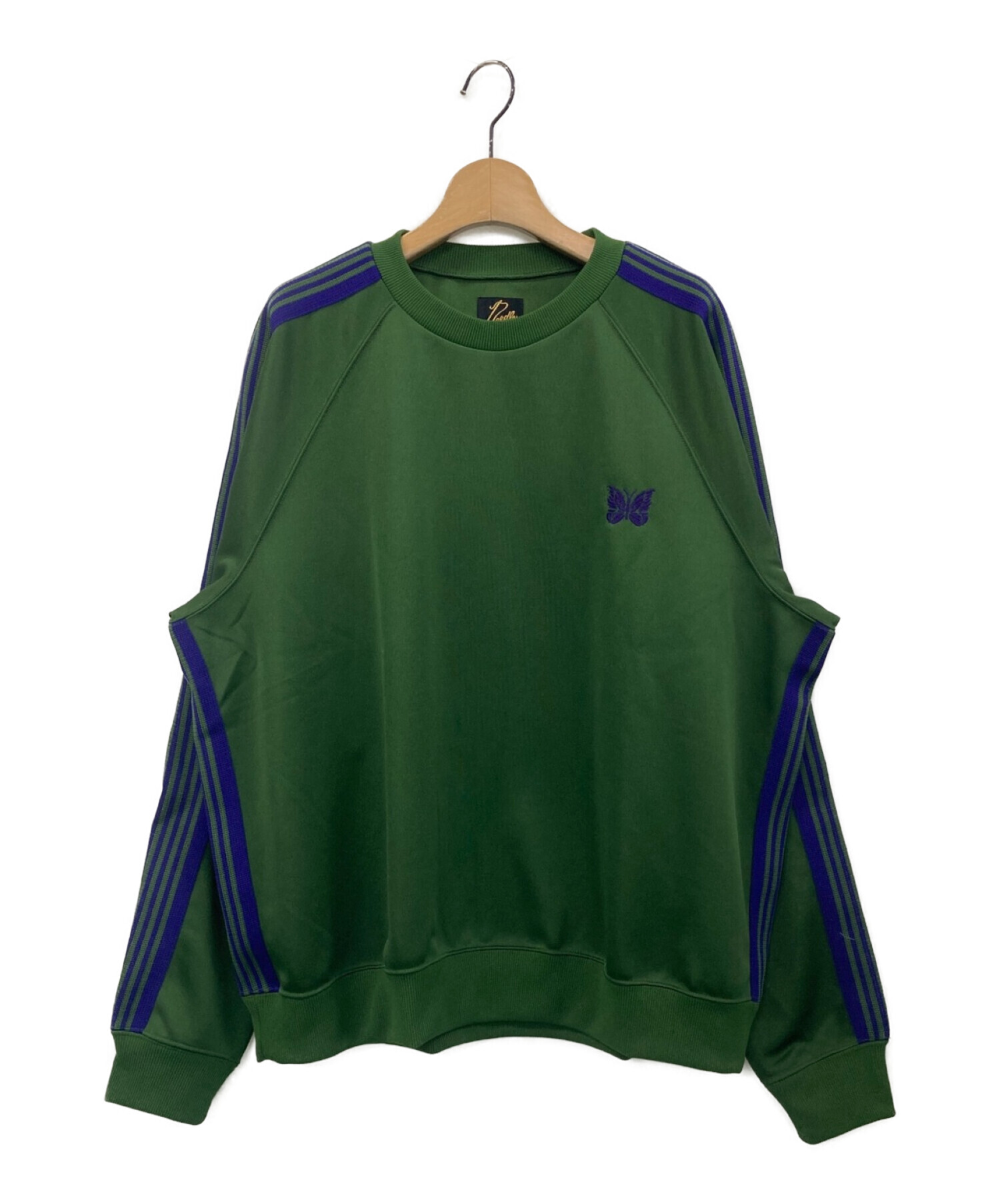 中古・古着通販】Needles (ニードルズ) Track Crew Neck Shirt