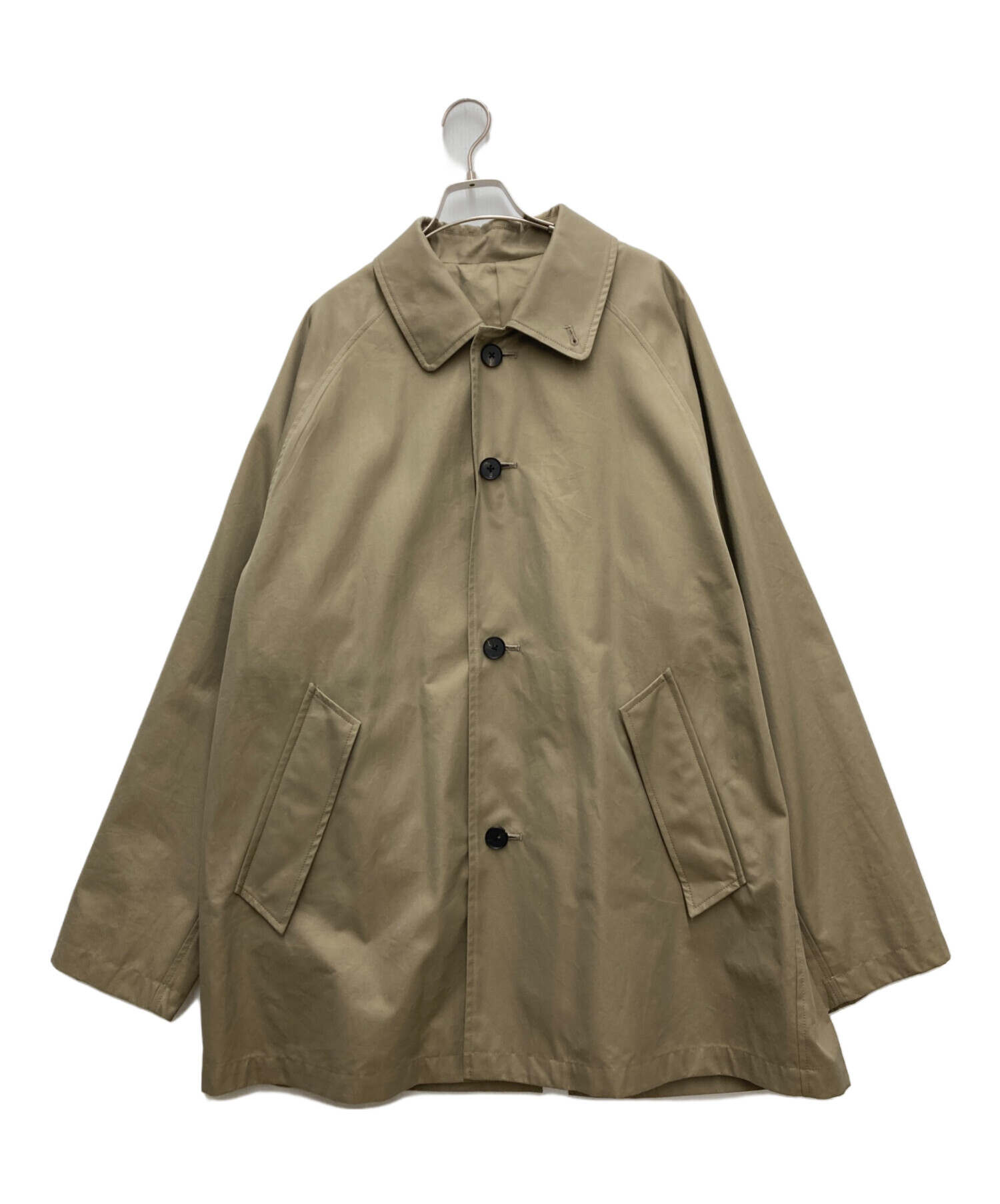 stein (シュタイン) OVERSIZED BALMACAAN HALF COAT ベージュ サイズ:S