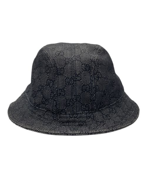 中古・古着通販】GUCCI (グッチ) バケットハット ブラック サイズ:L｜ブランド・古着通販 トレファク公式【TREFAC  FASHION】スマホサイト