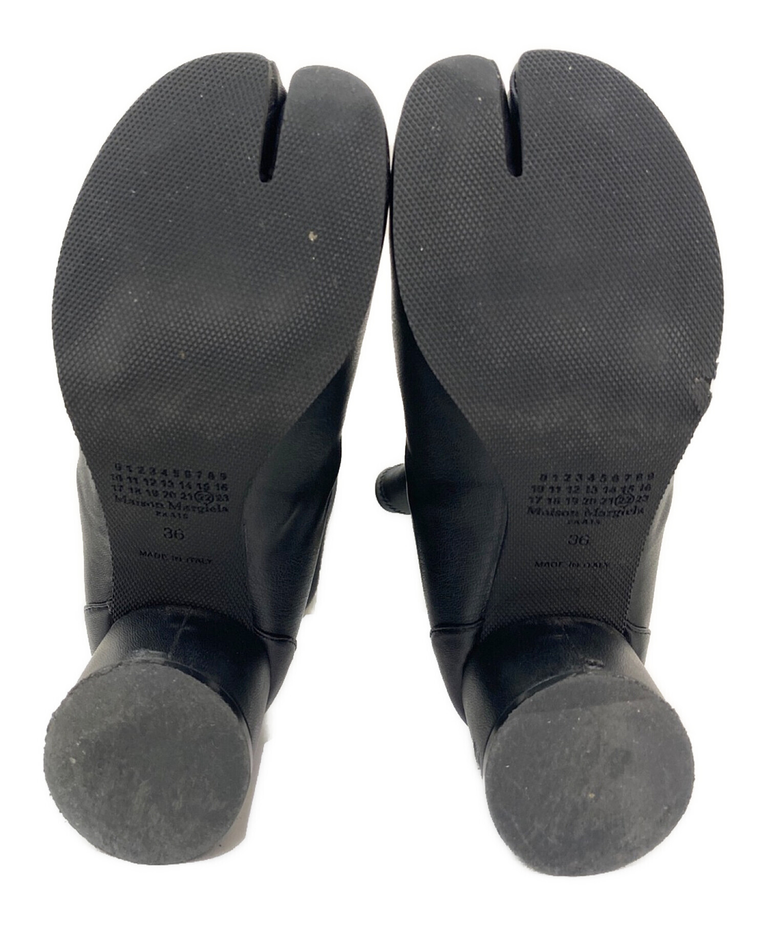 Maison Margiela (メゾンマルジェラ) 足袋ブーツ ブラック サイズ:36