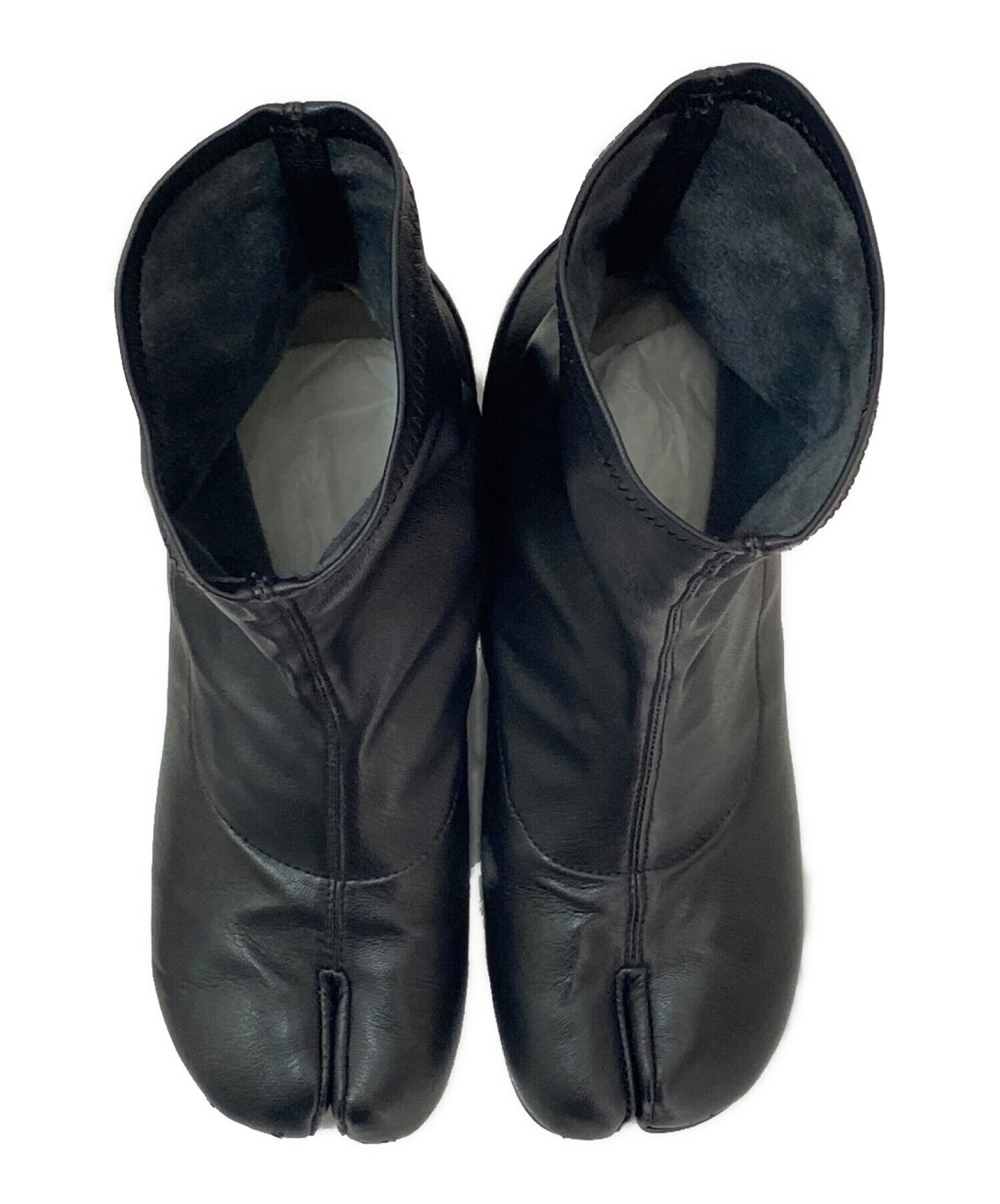 MM_ROE新品 Maison Margiela 足袋ブーツ 36 ブラック 黒 Tabi - ブーツ