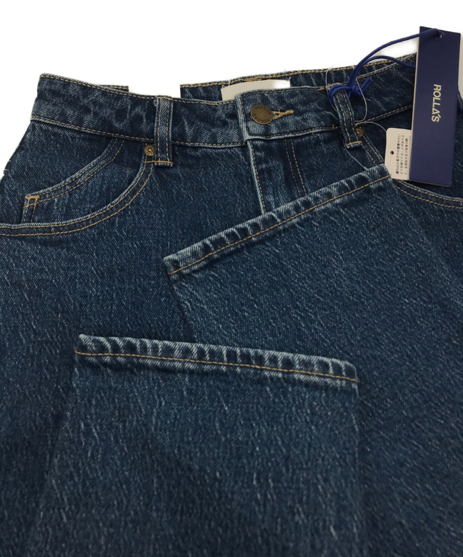 中古・古着通販】ROLLA'S (ローラス) HIGH RISE SLIMデニムパンツ