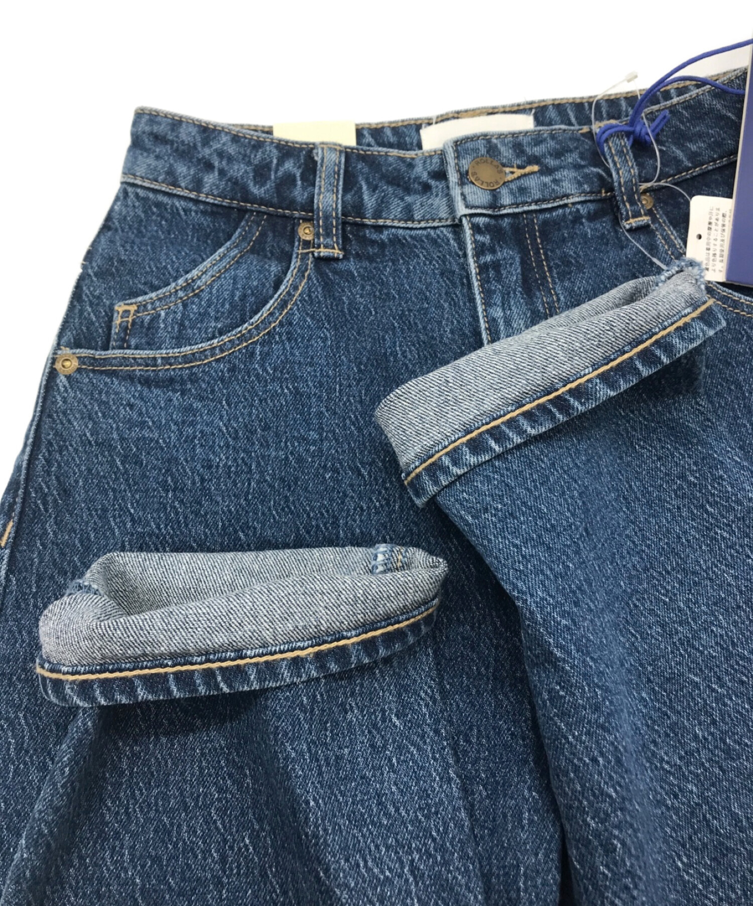 中古・古着通販】ROLLA'S (ローラス) HIGH RISE SLIMデニム