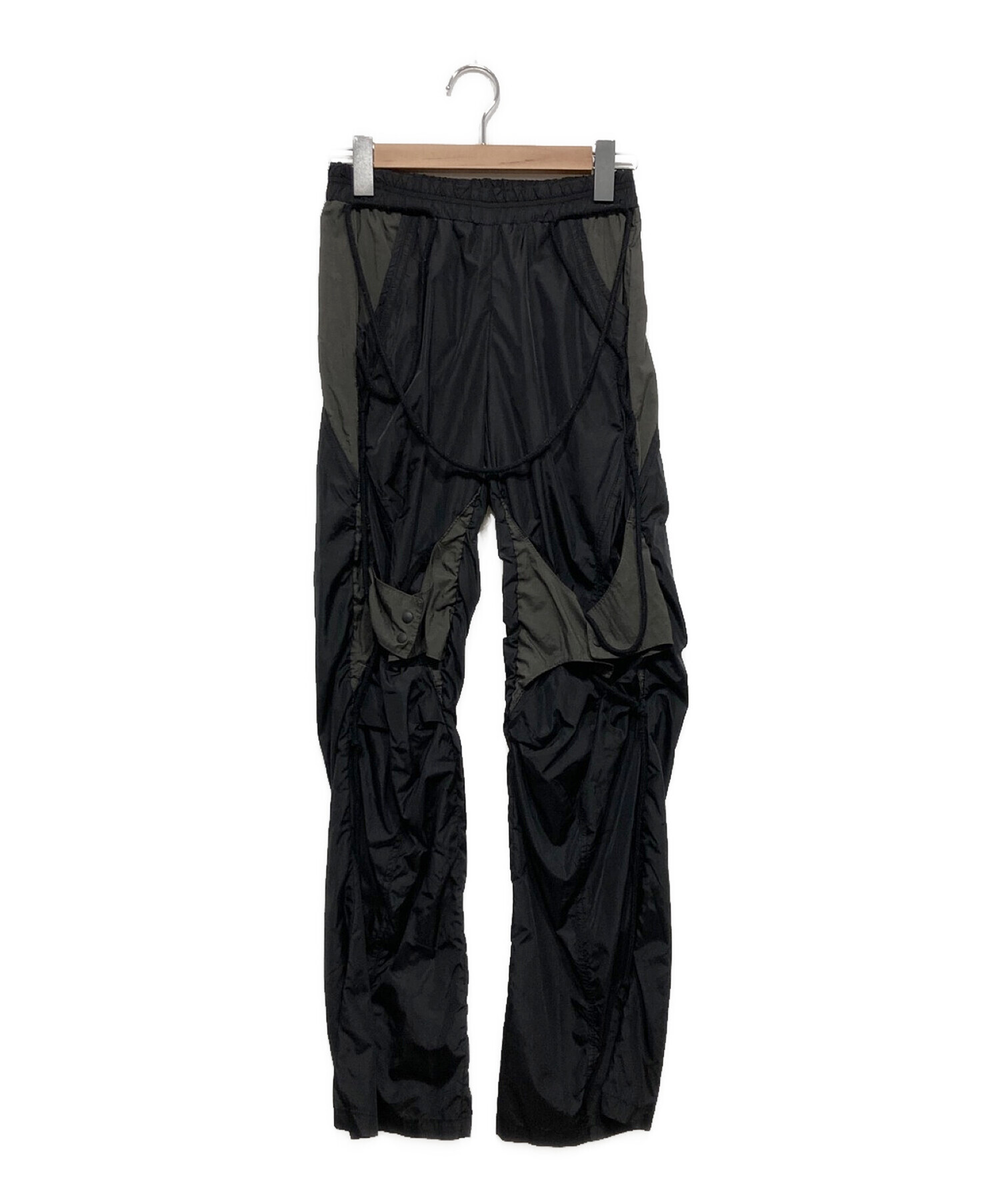 中古・古着通販】ojos (オホス) Open Snap Light Pants ブラック