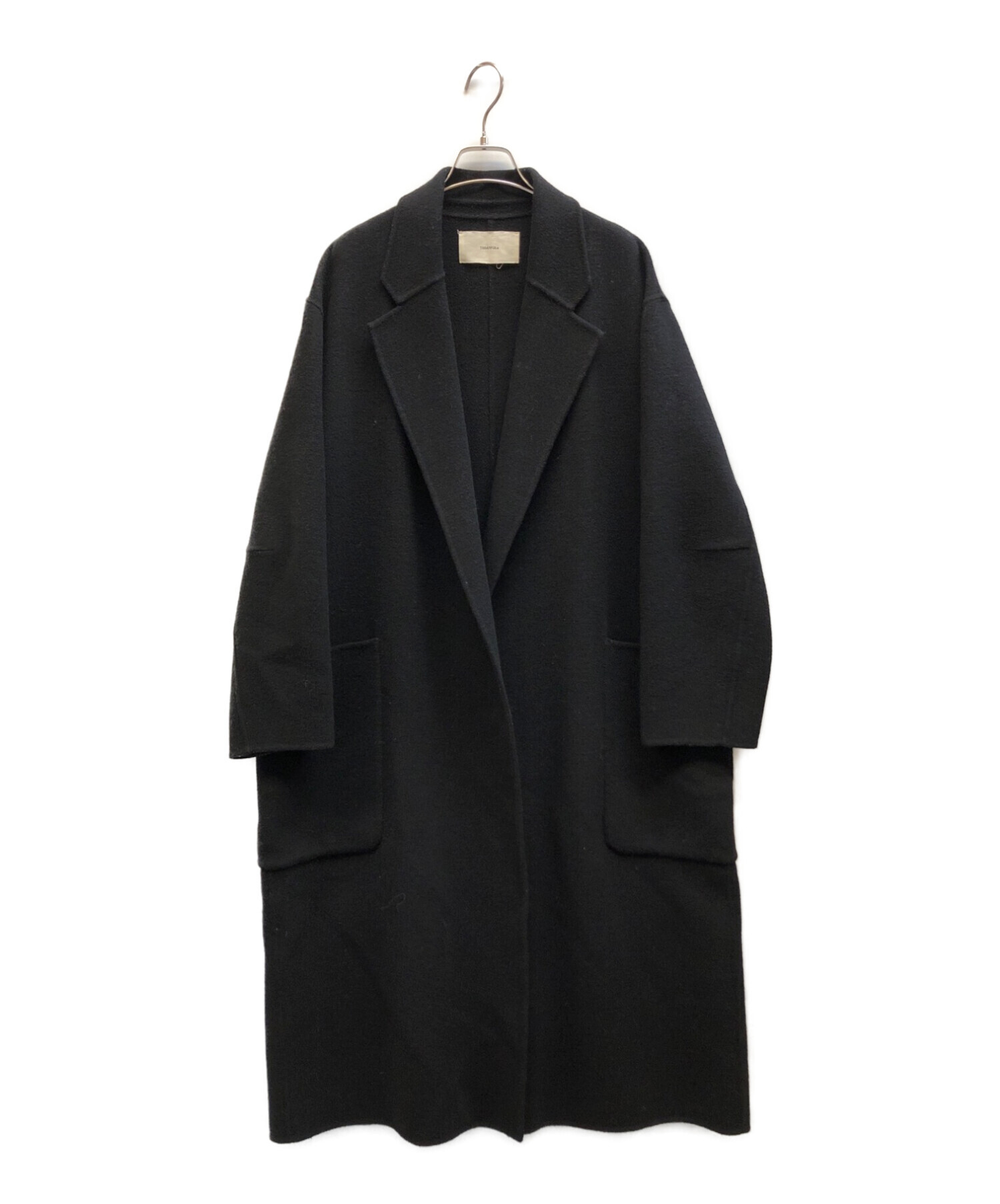 TODAYFUL (トゥデイフル) Wool Over Coat　ウールオーバーコート ブラック サイズ:38