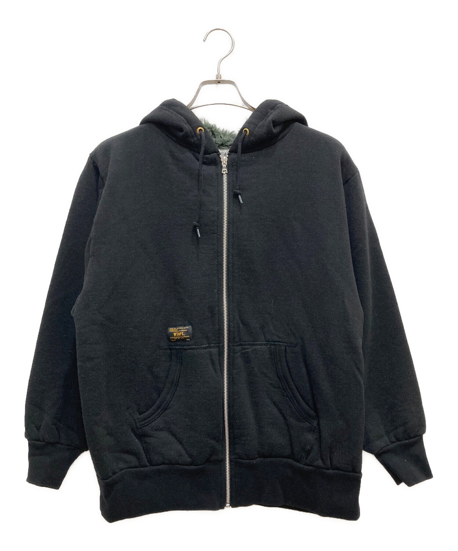 中古・古着通販】WTAPS (ダブルタップス) WOOKY SWEATSHIRT ブラック