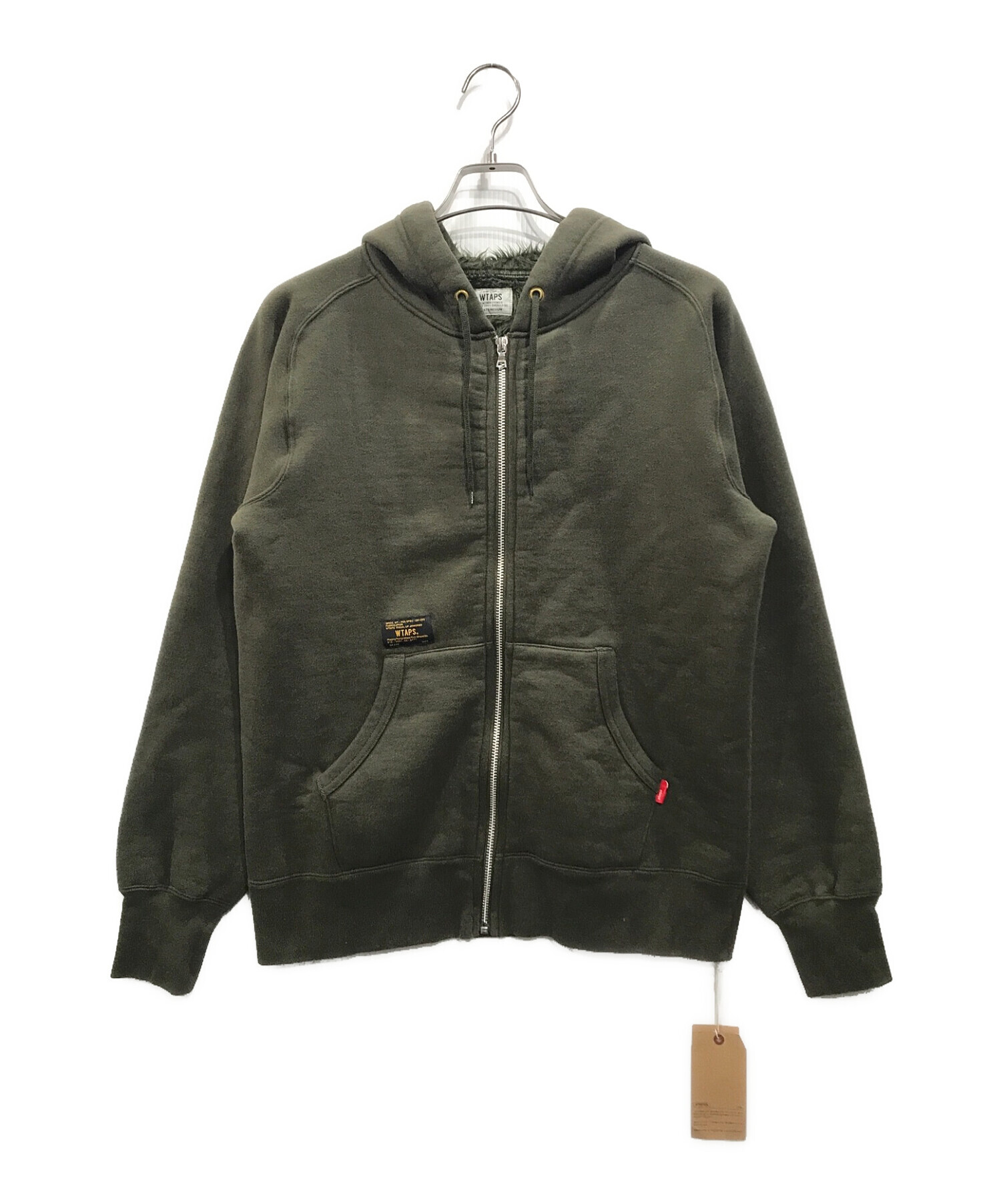 中古・古着通販】WTAPS (ダブルタップス) WOOKY SWEATSHIRT ジップ