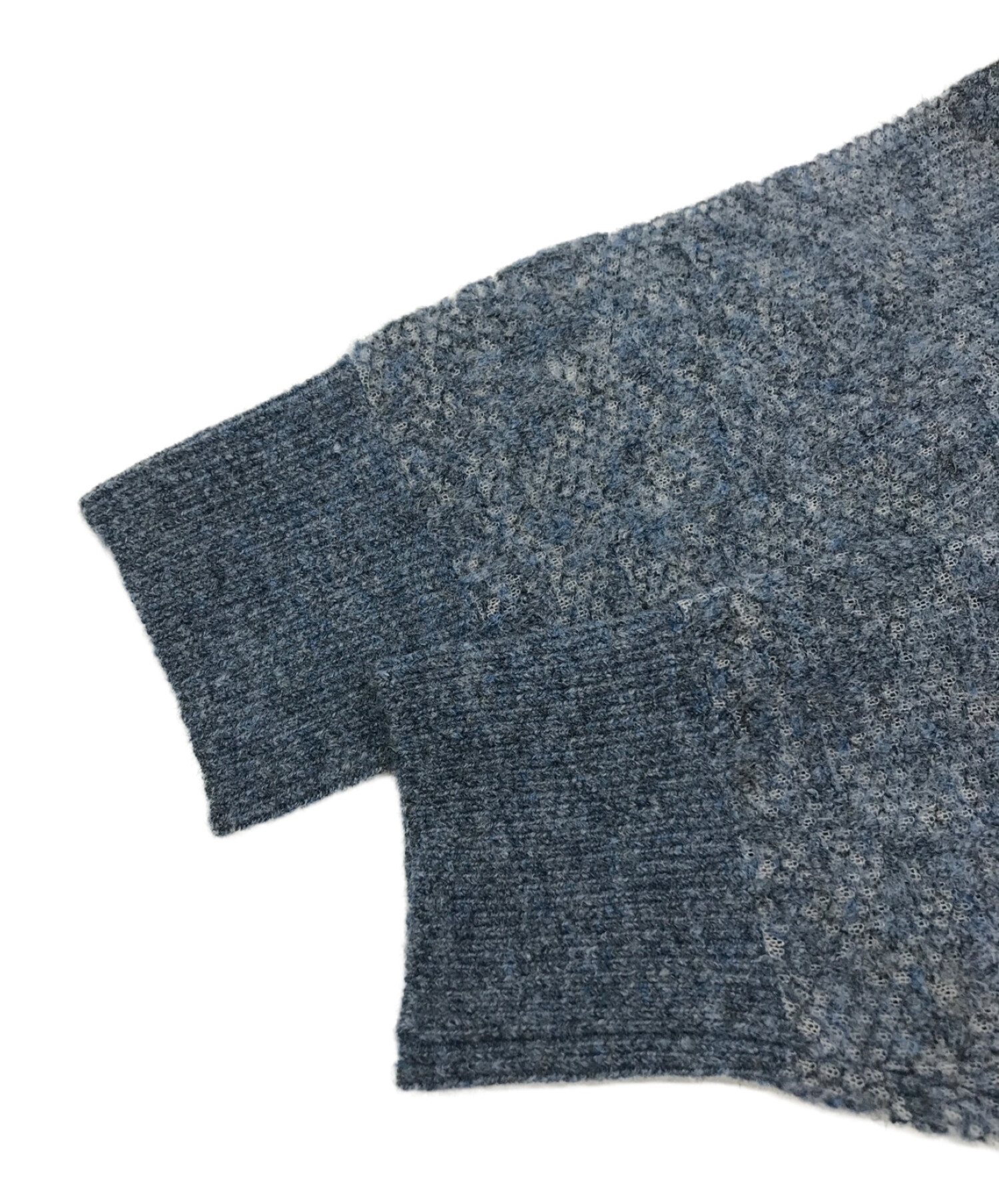 中古・古着通販】AMERI (アメリ) LACE LIKE KNIT TOP ブルー サイズ:F 未使用品｜ブランド・古着通販  トレファク公式【TREFAC FASHION】スマホサイト