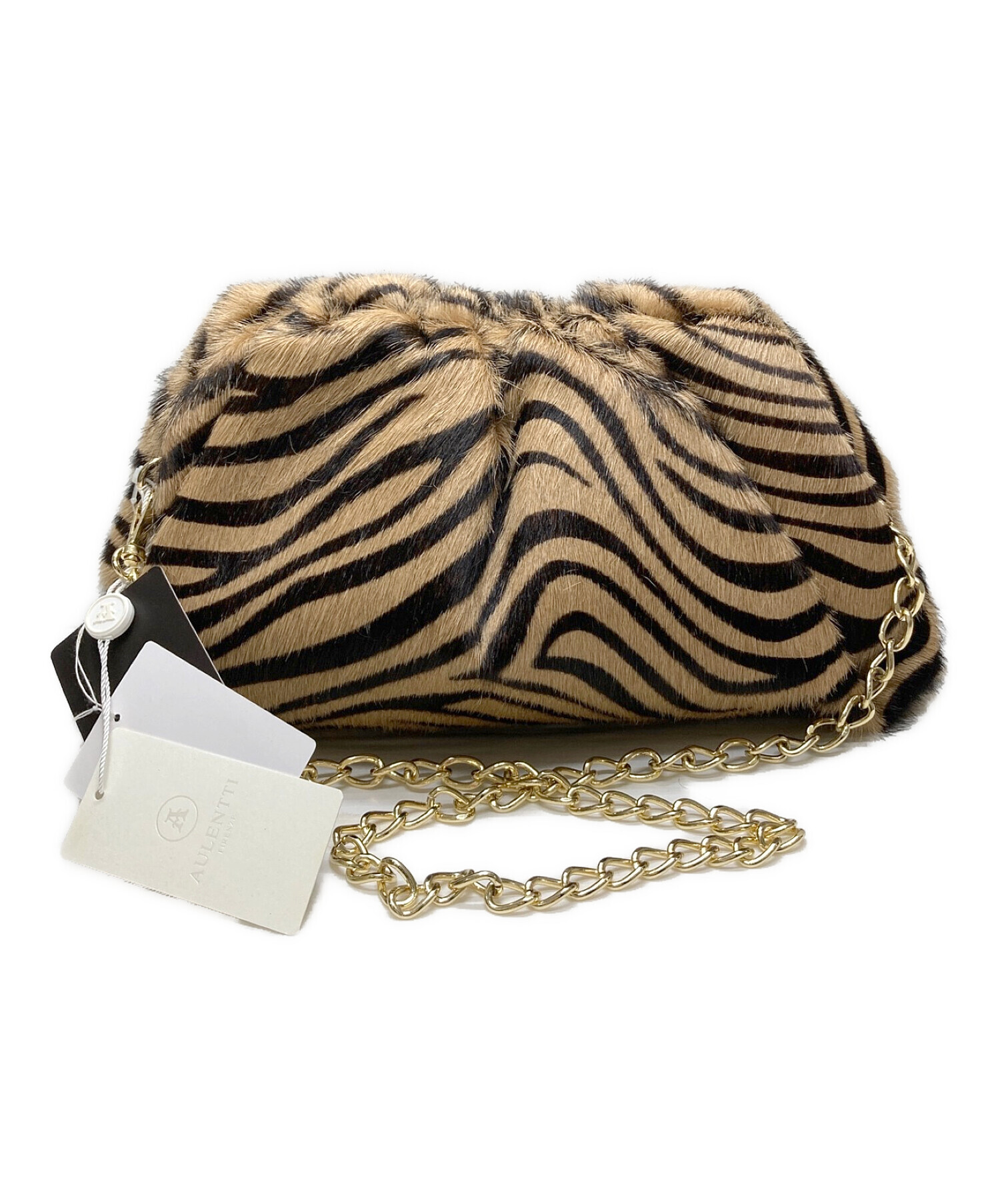 中古・古着通販】AULENTTI (オウレンティ) Zebra 2Way Clutch Bag L ...