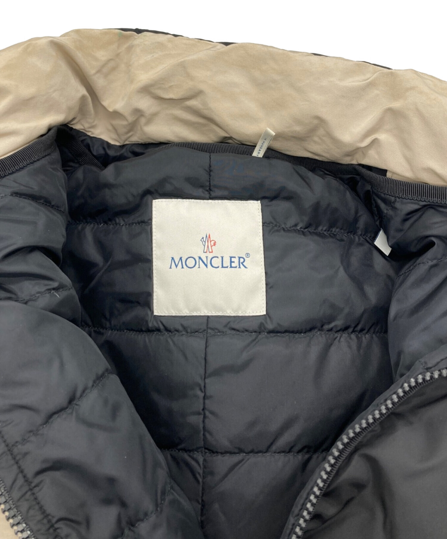 中古・古着通販】MONCLER (モンクレール) THUILE ダウンジャケット ブラック サイズ:1｜ブランド・古着通販  トレファク公式【TREFAC FASHION】スマホサイト