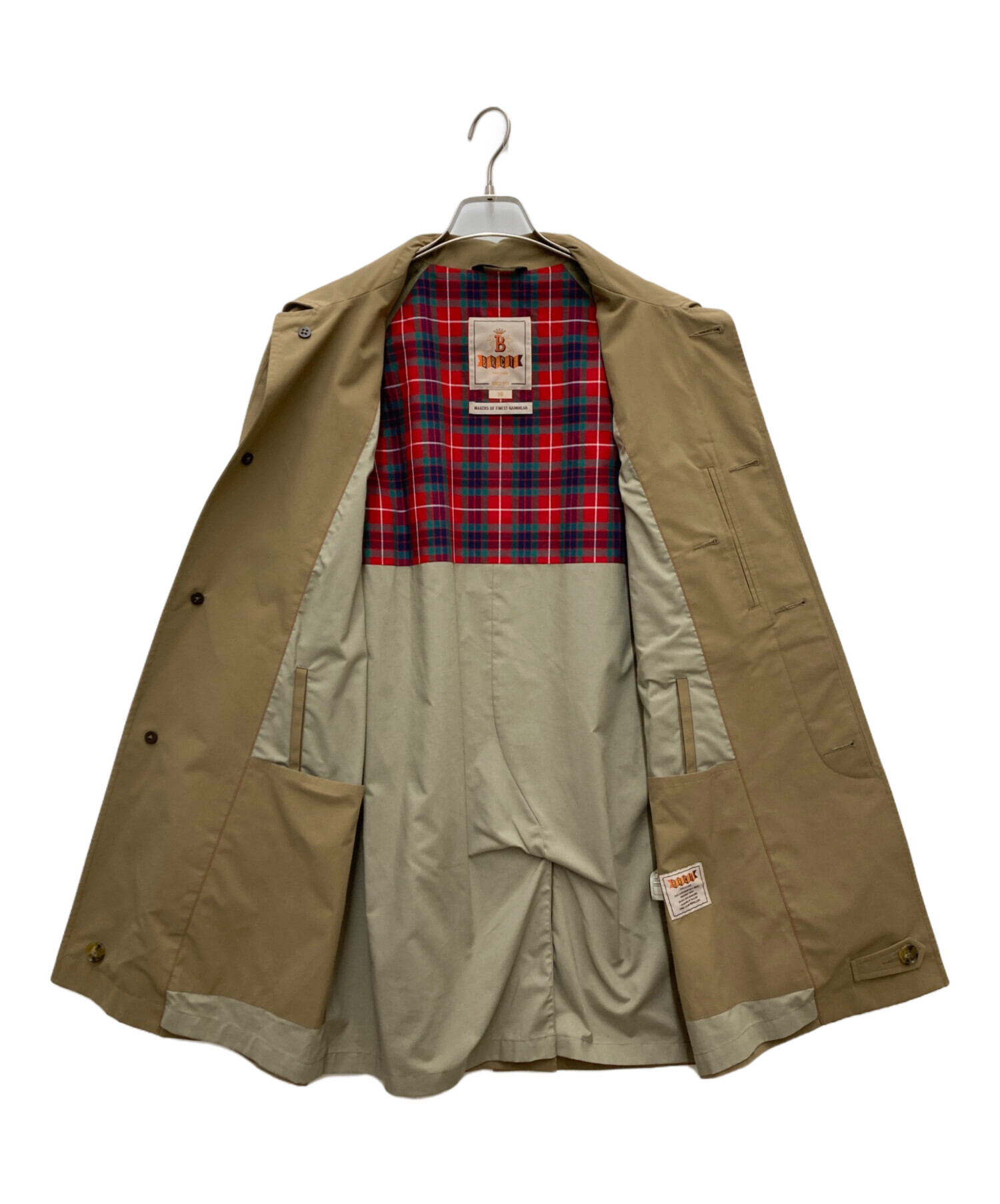 BARACUTA (バラクータ) G10ステンカラーコート ベージュ サイズ:38