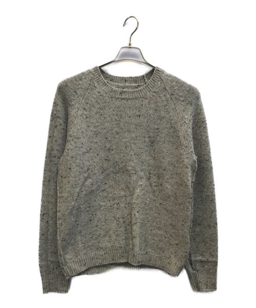 【中古・古着通販】Maison Margiela (メゾンマルジェラ) ラグランスリーブニット グレー サイズ:M｜ブランド・古着通販  トレファク公式【TREFAC FASHION】スマホサイト