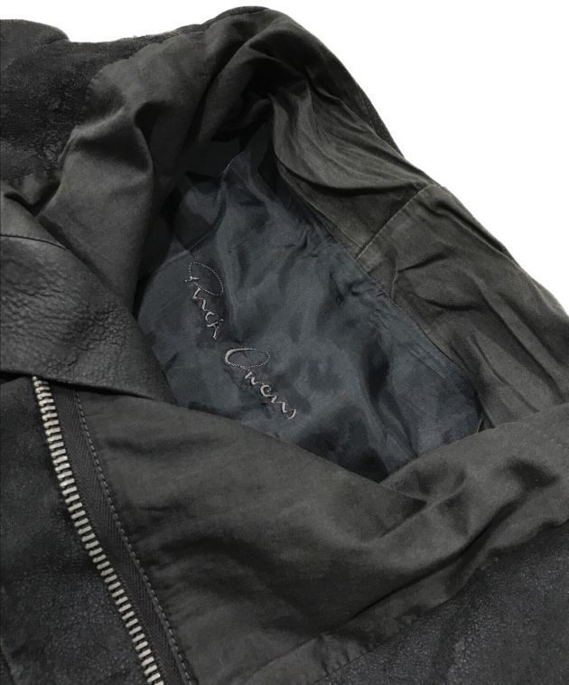 中古・古着通販】RICK OWENS (リック オウエンス) ドレープレザー