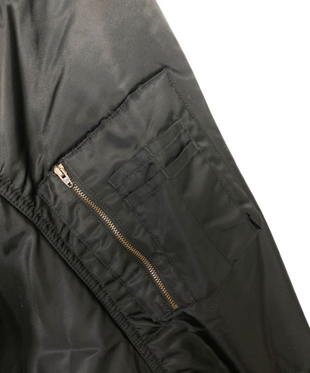 BALENCIAGA (バレンシアガ) adidas (アディダス) SIDE LINE BOMBER JACKET ブラック サイズ:44