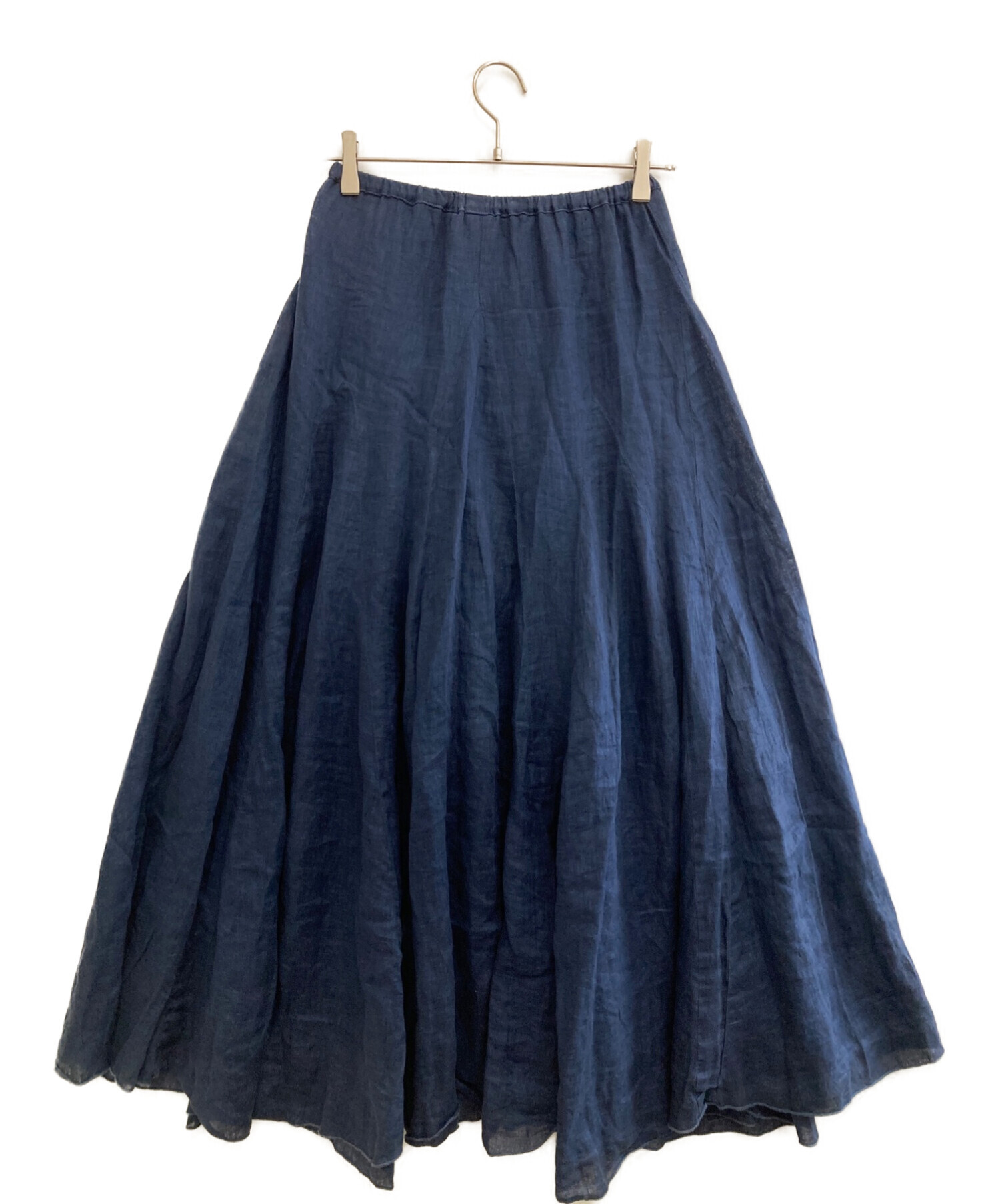 表地麻100%Ron Harman CP shades Lily linen skirt - ロングスカート
