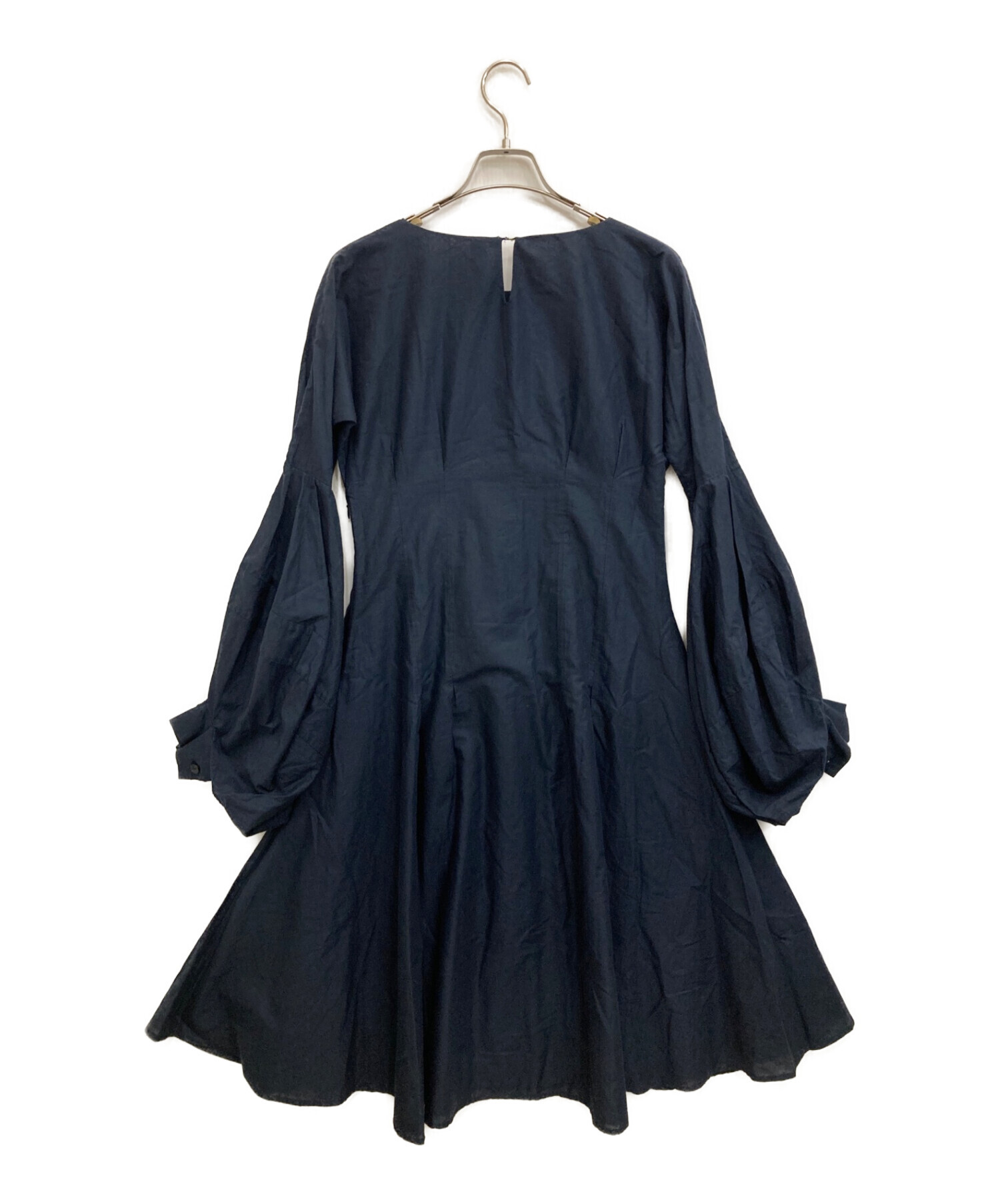 中古・古着通販】merlette (マーレット) ARASHIYAMA DRESS ネイビー サイズ:X SMALL｜ブランド・古着通販  トレファク公式【TREFAC FASHION】スマホサイト