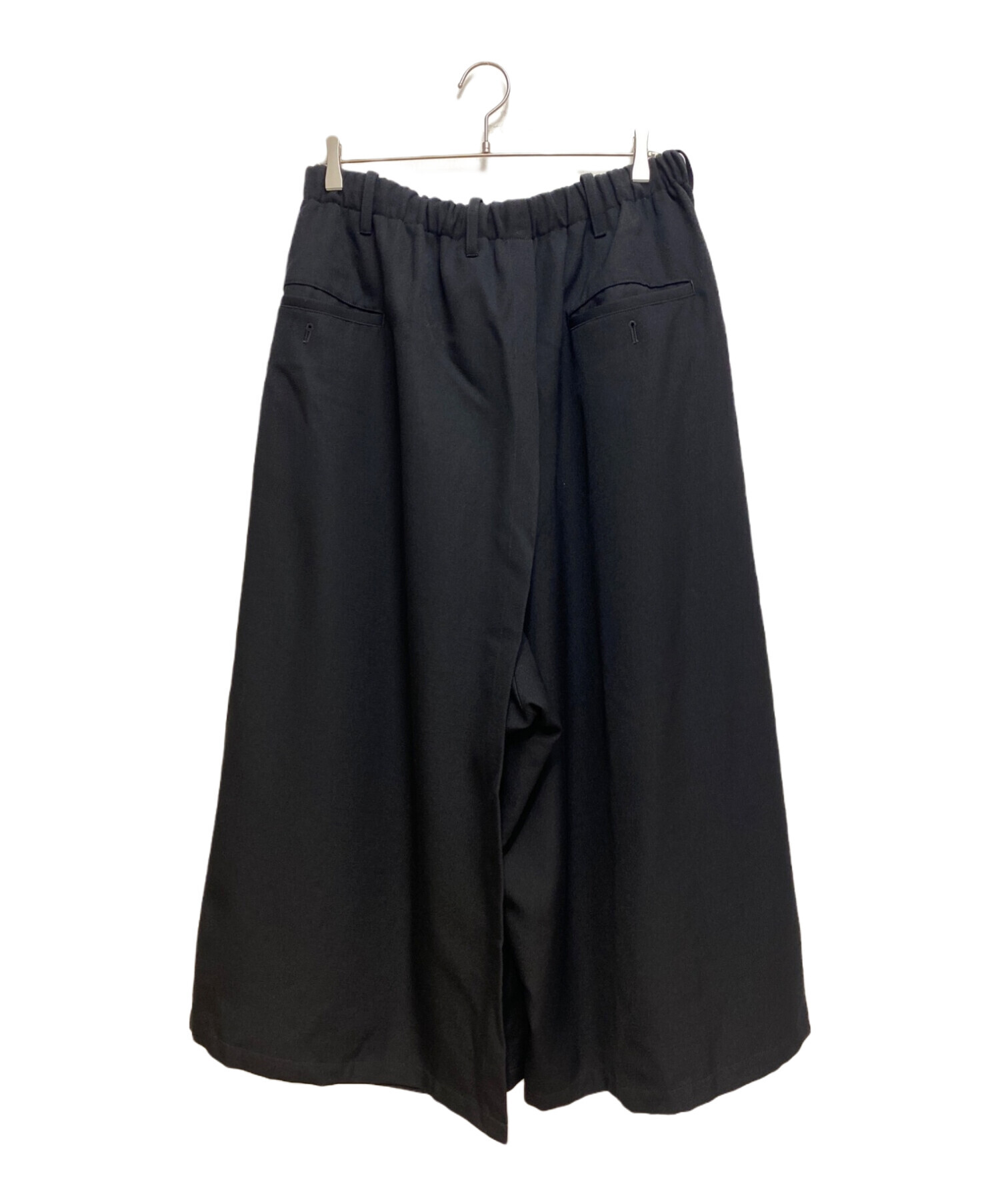 Yohji Yamamoto pour homme (ヨウジヤマモト プールオム) 23AW ARMY GABARDINE WRAP  PANTS(アーミーギャバジンラップパンツ） ブラック サイズ:3